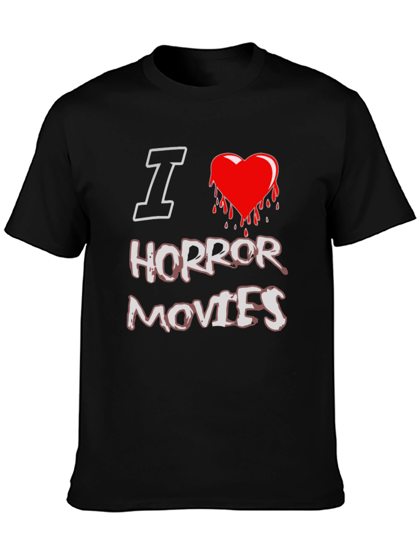 I Love Horror Movies Graphic Tee