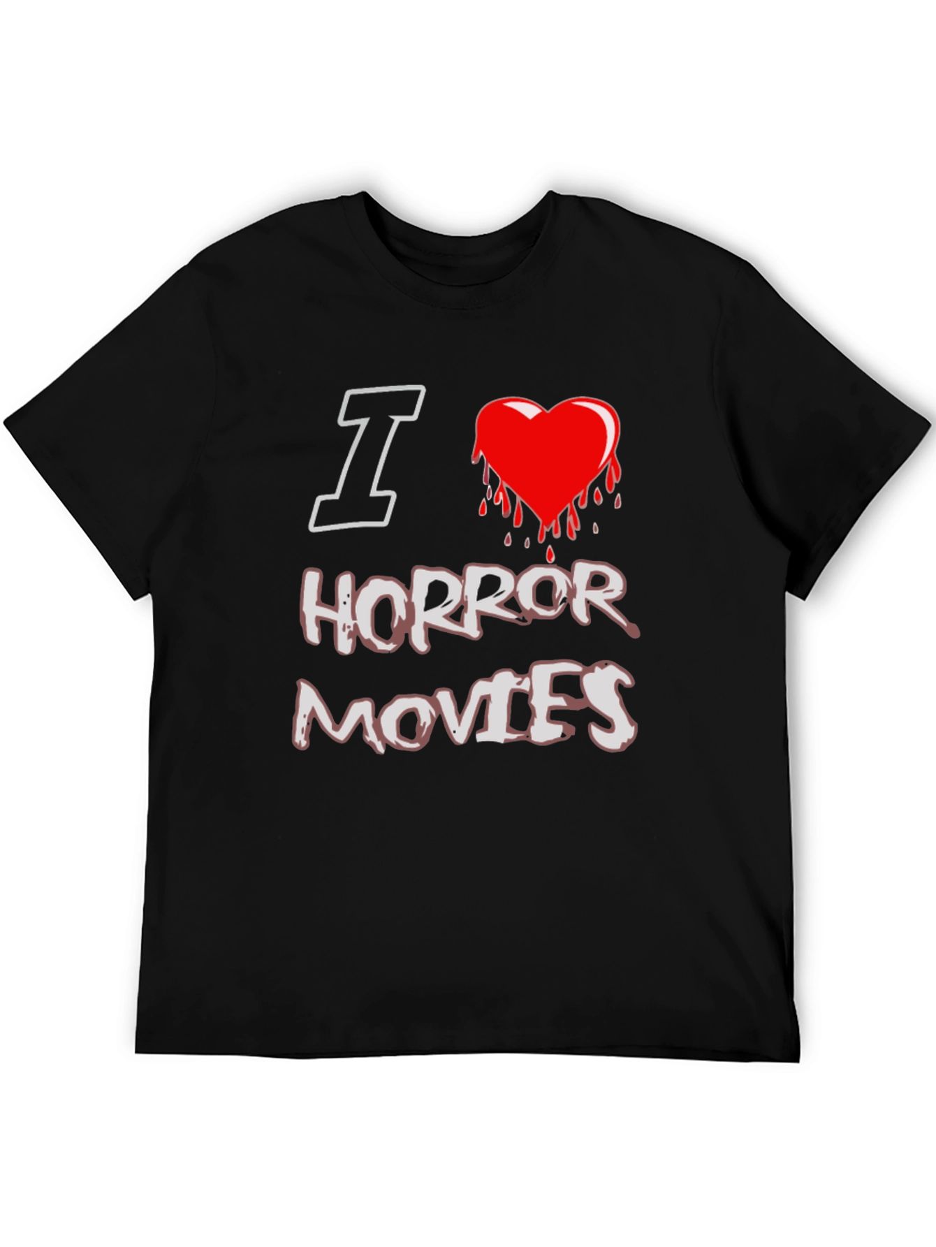 I Love Horror Movies Graphic Tee