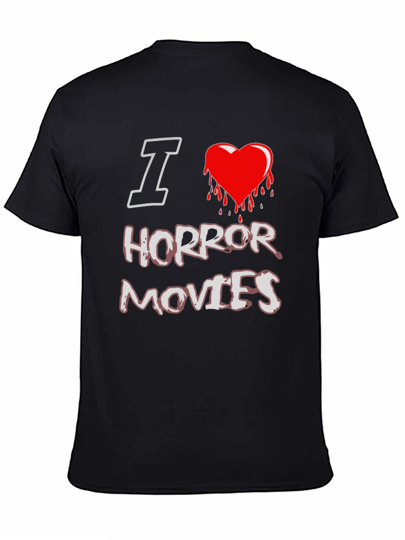 I Love Horror Movies Graphic Tee