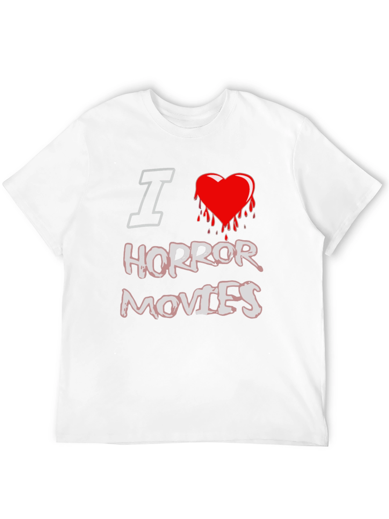 I Love Horror Movies Graphic Tee
