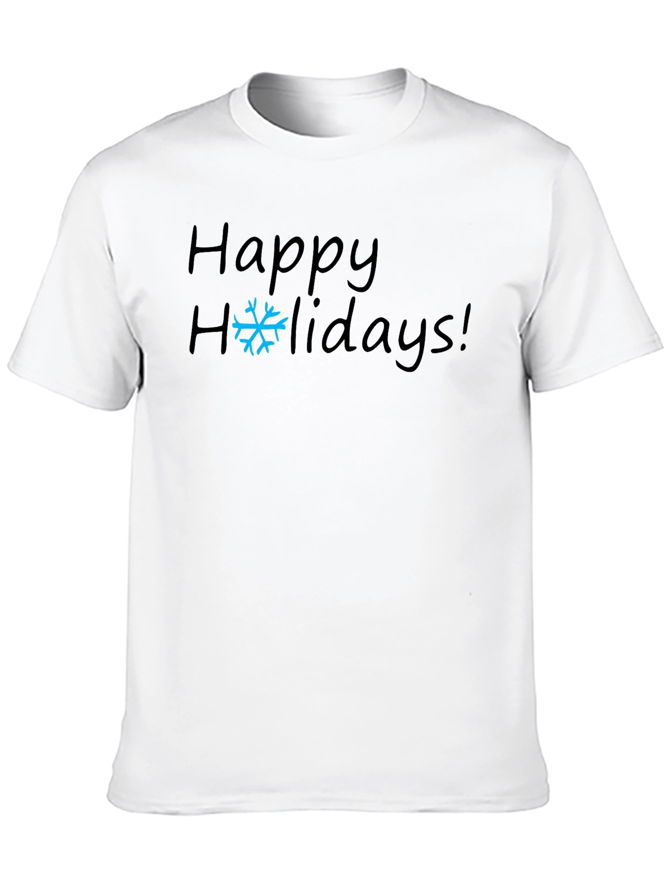 Happy Holidays T-Shirt - Festive Holiday Apparel