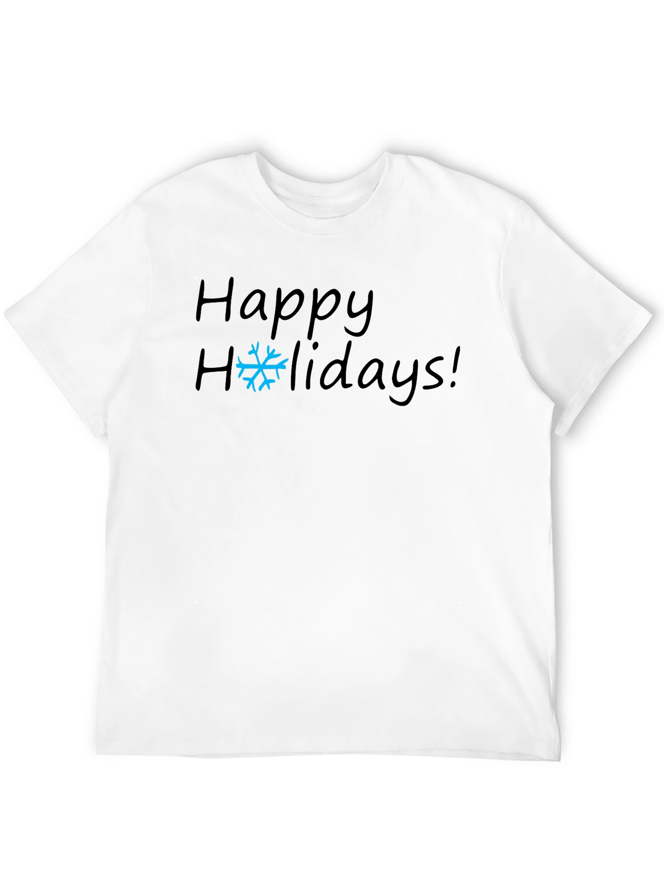 Happy Holidays T-Shirt - Festive Holiday Apparel