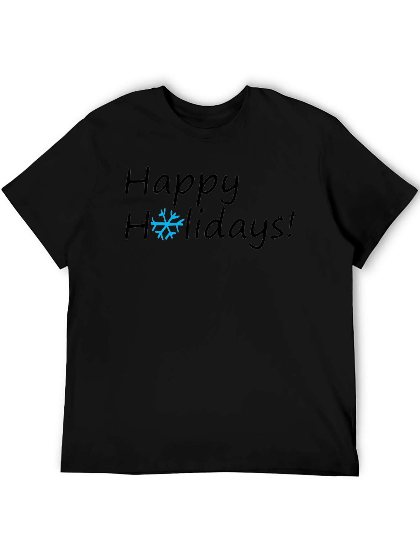 Happy Holidays T-Shirt - Festive Holiday Apparel