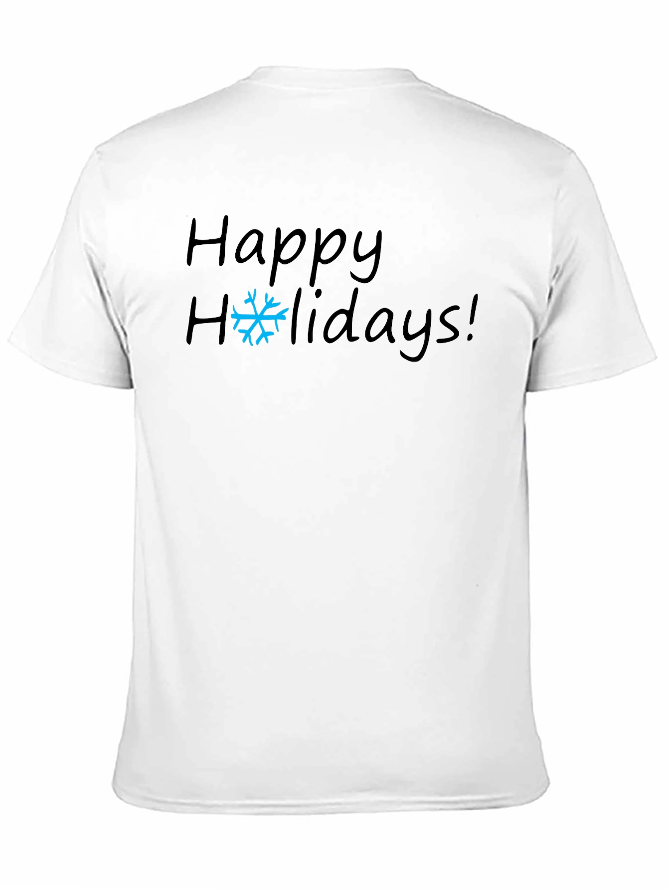 Happy Holidays T-Shirt - Festive Holiday Apparel