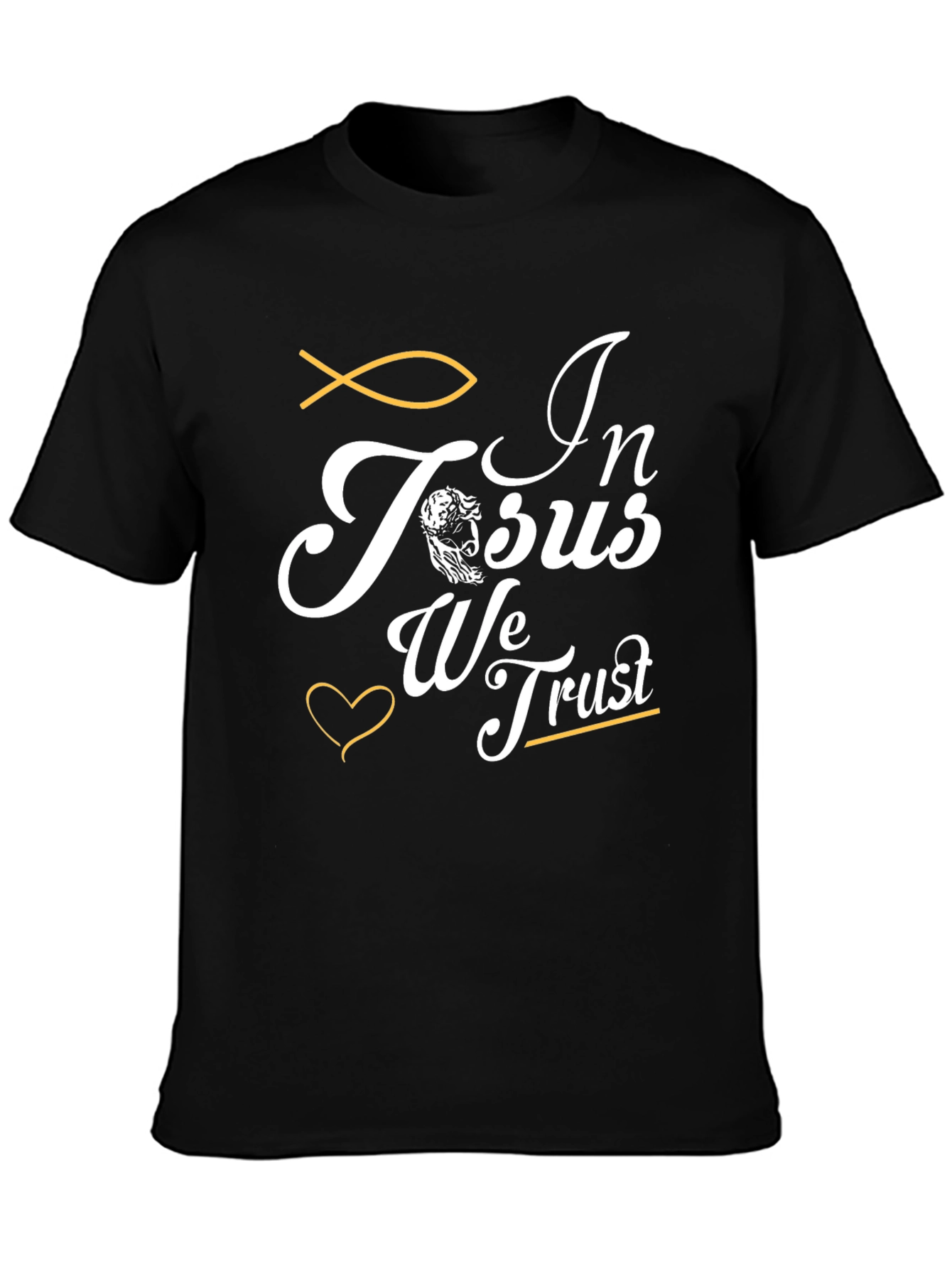 In Jesus We Trust Graphic T-Shirt