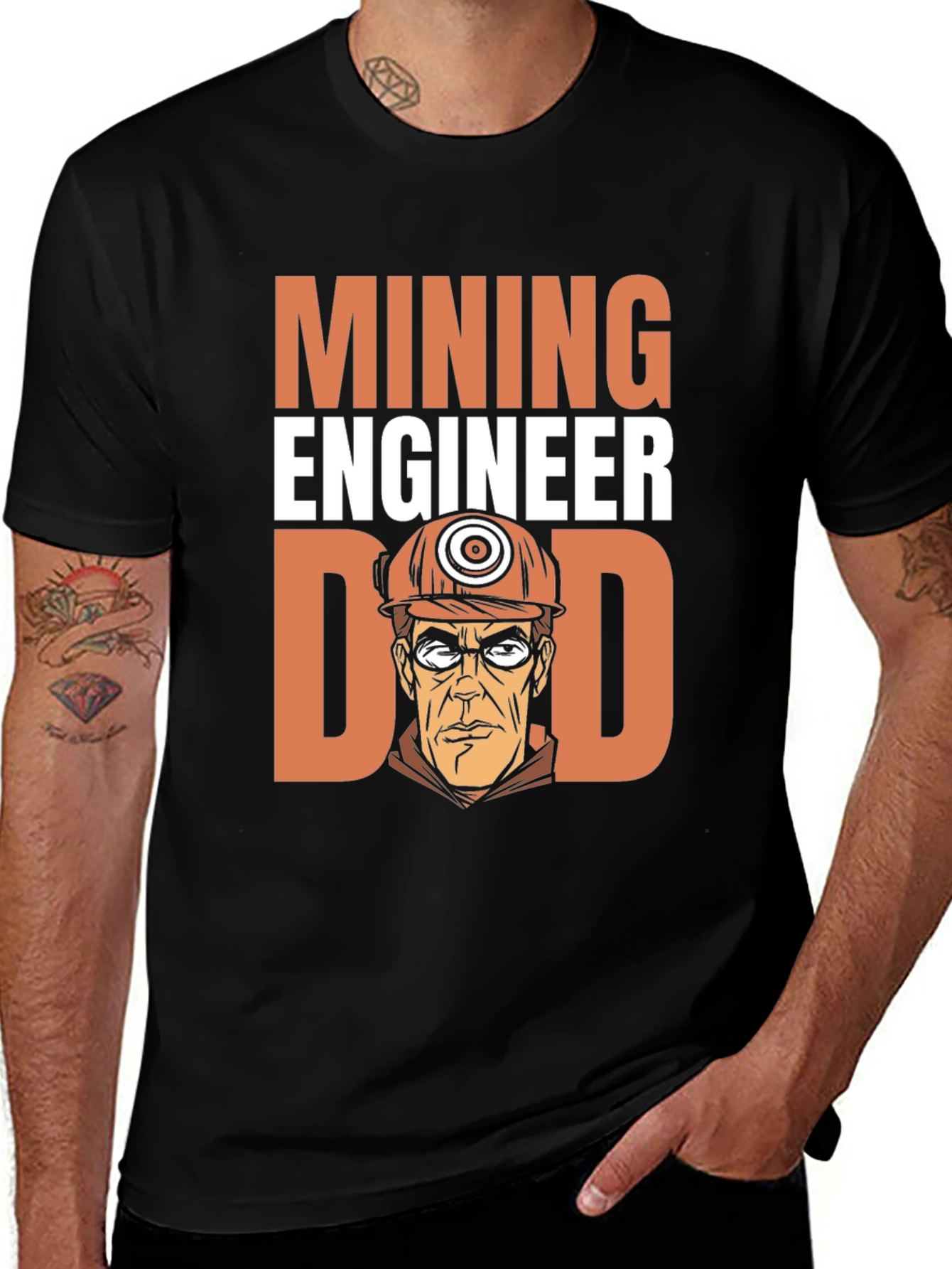 Mining Engineer Dad T-Shirt