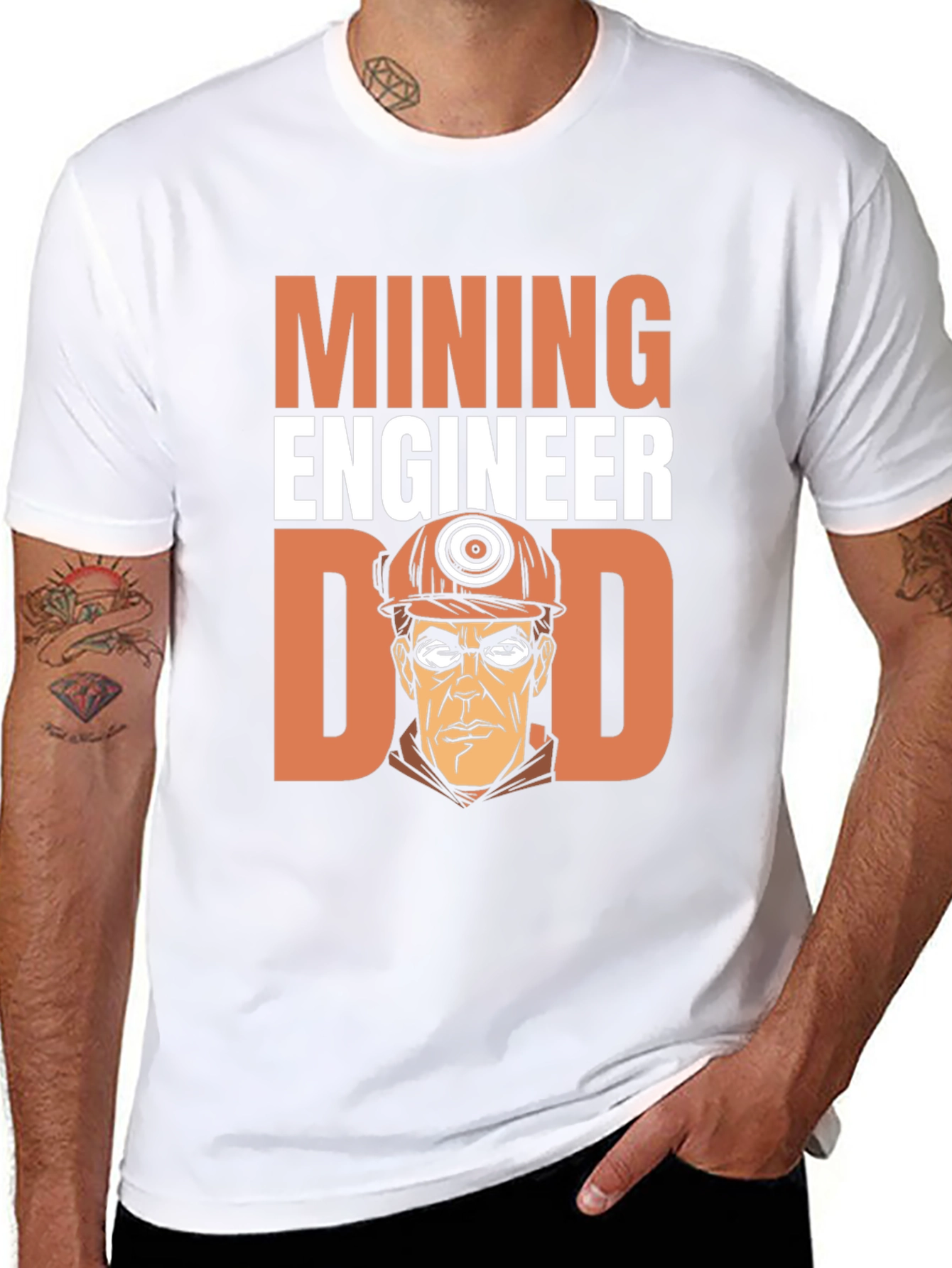 Mining Engineer Dad T-Shirt