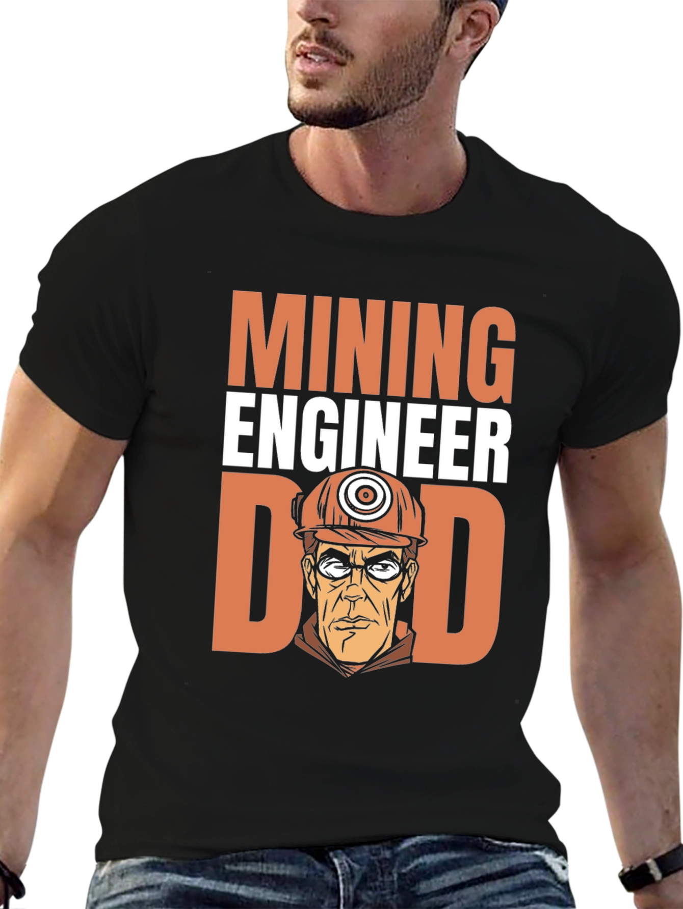 Mining Engineer Dad T-Shirt