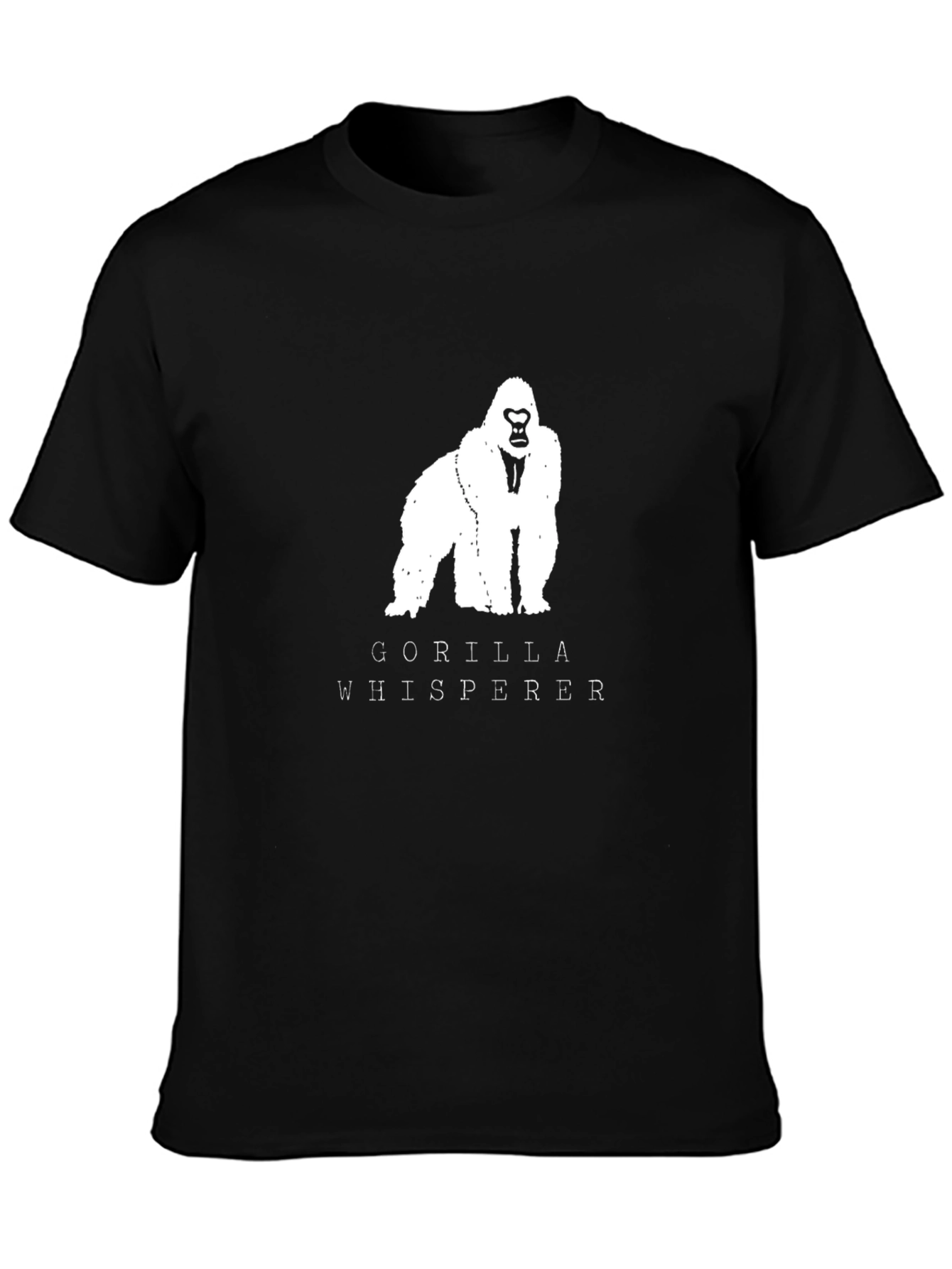 Gorilla Whisperer Graphic T-Shirt - Cool Ape Tee