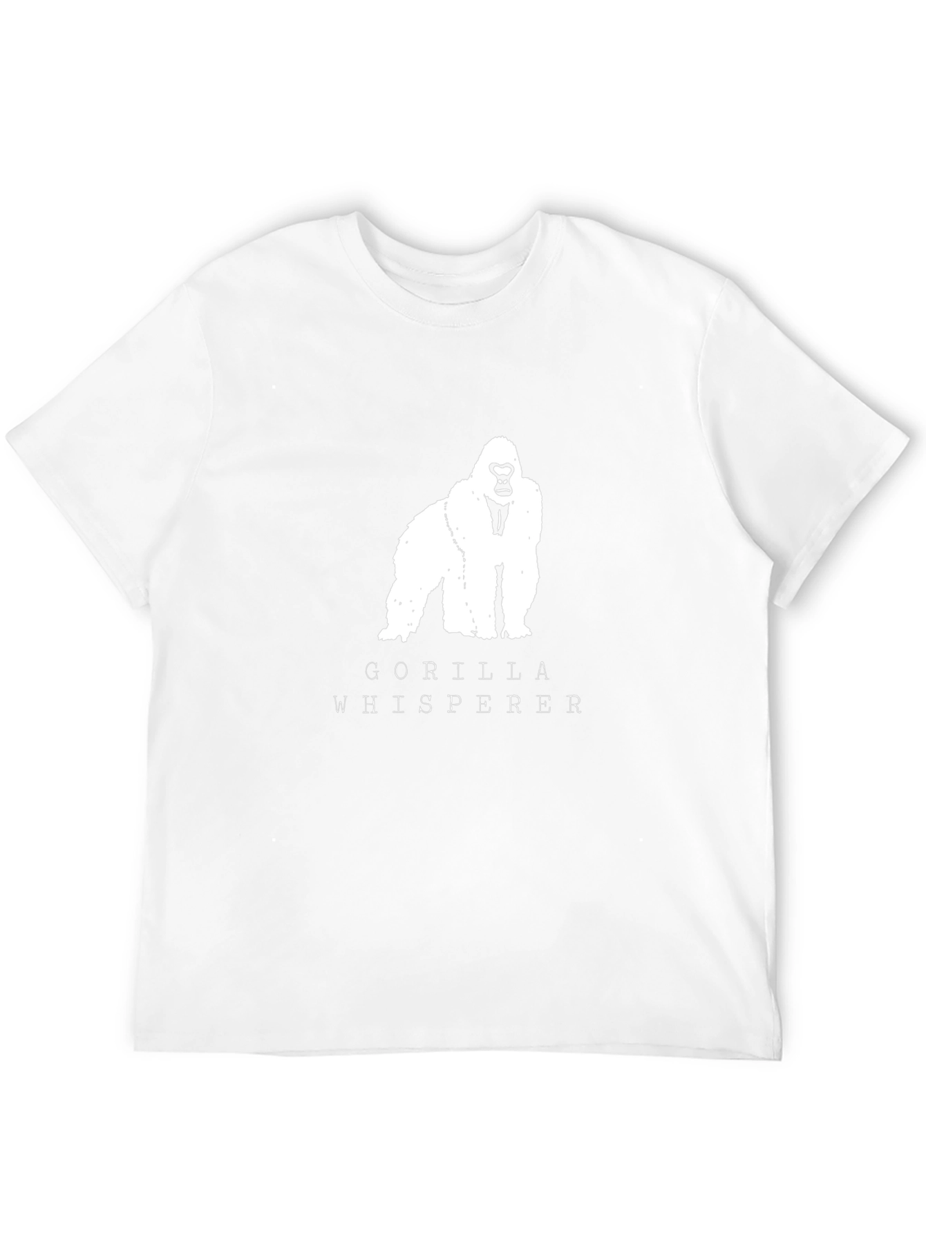 Gorilla Whisperer Graphic T-Shirt - Cool Ape Tee