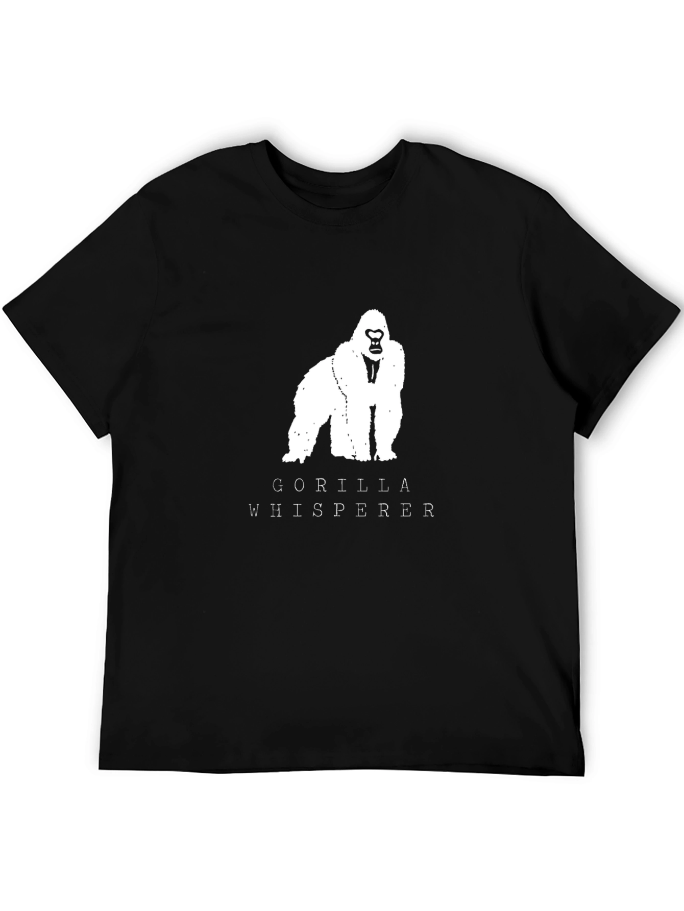 Gorilla Whisperer Graphic T-Shirt - Cool Ape Tee