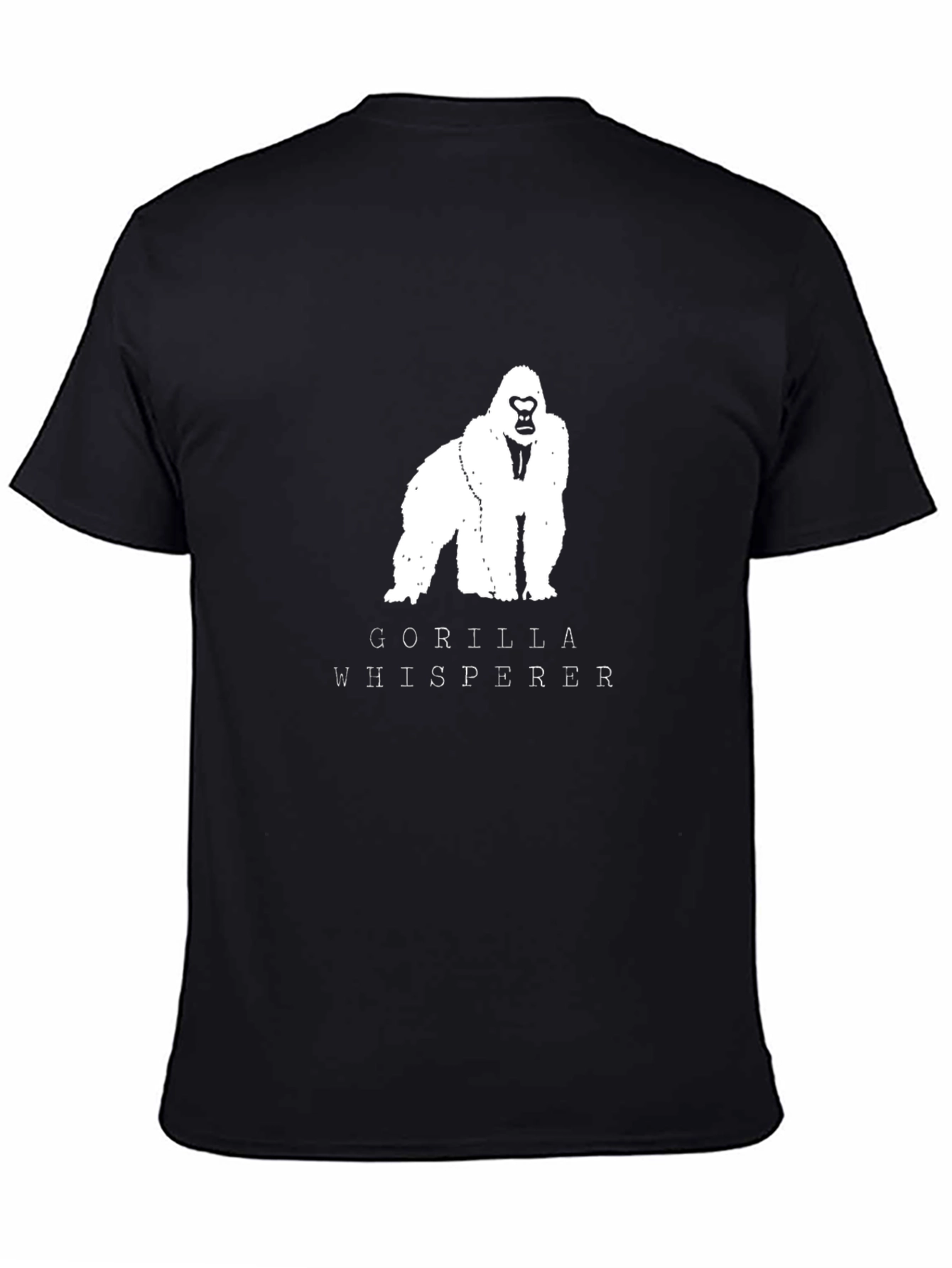 Gorilla Whisperer Graphic T-Shirt - Cool Ape Tee