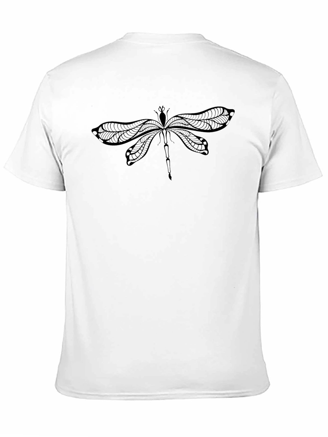 Dragonfly Graphic Black T-Shirt