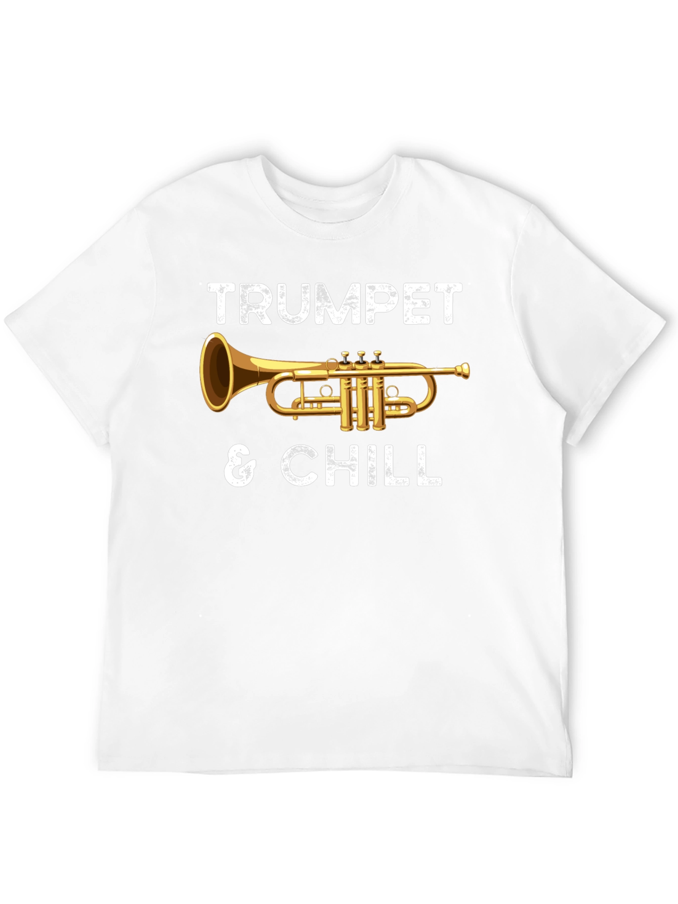 Trumpet & Chill Graphic T-Shirt - Musician Tee