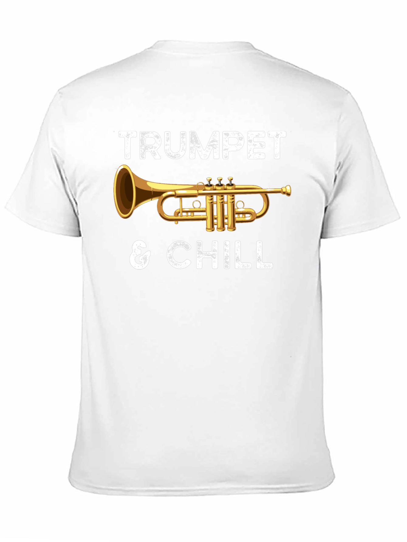 Trumpet & Chill Graphic T-Shirt - Musician Tee