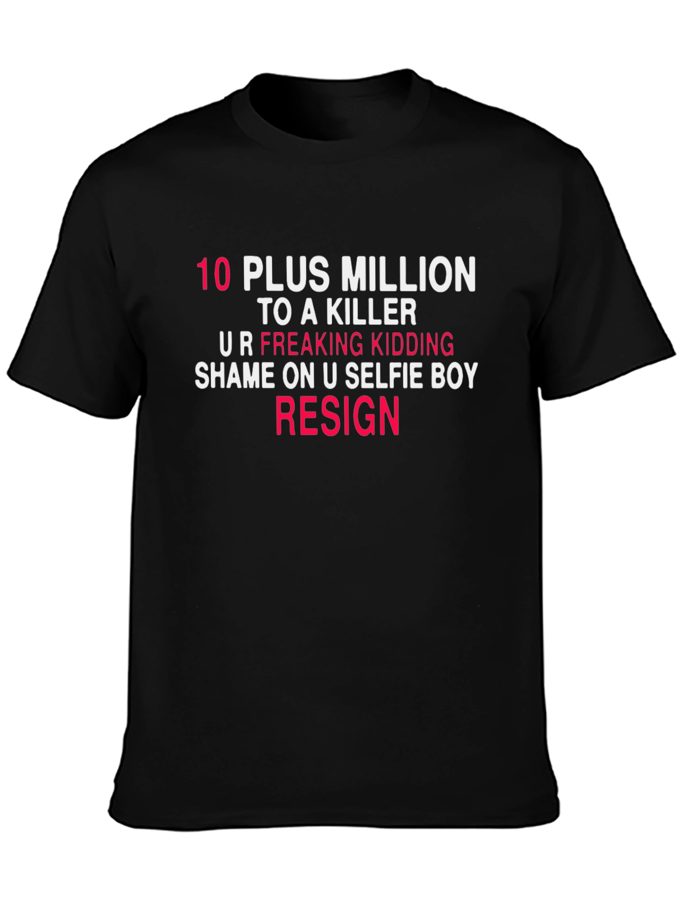 Resign Graphic T-Shirt - Unisex Statement Tee