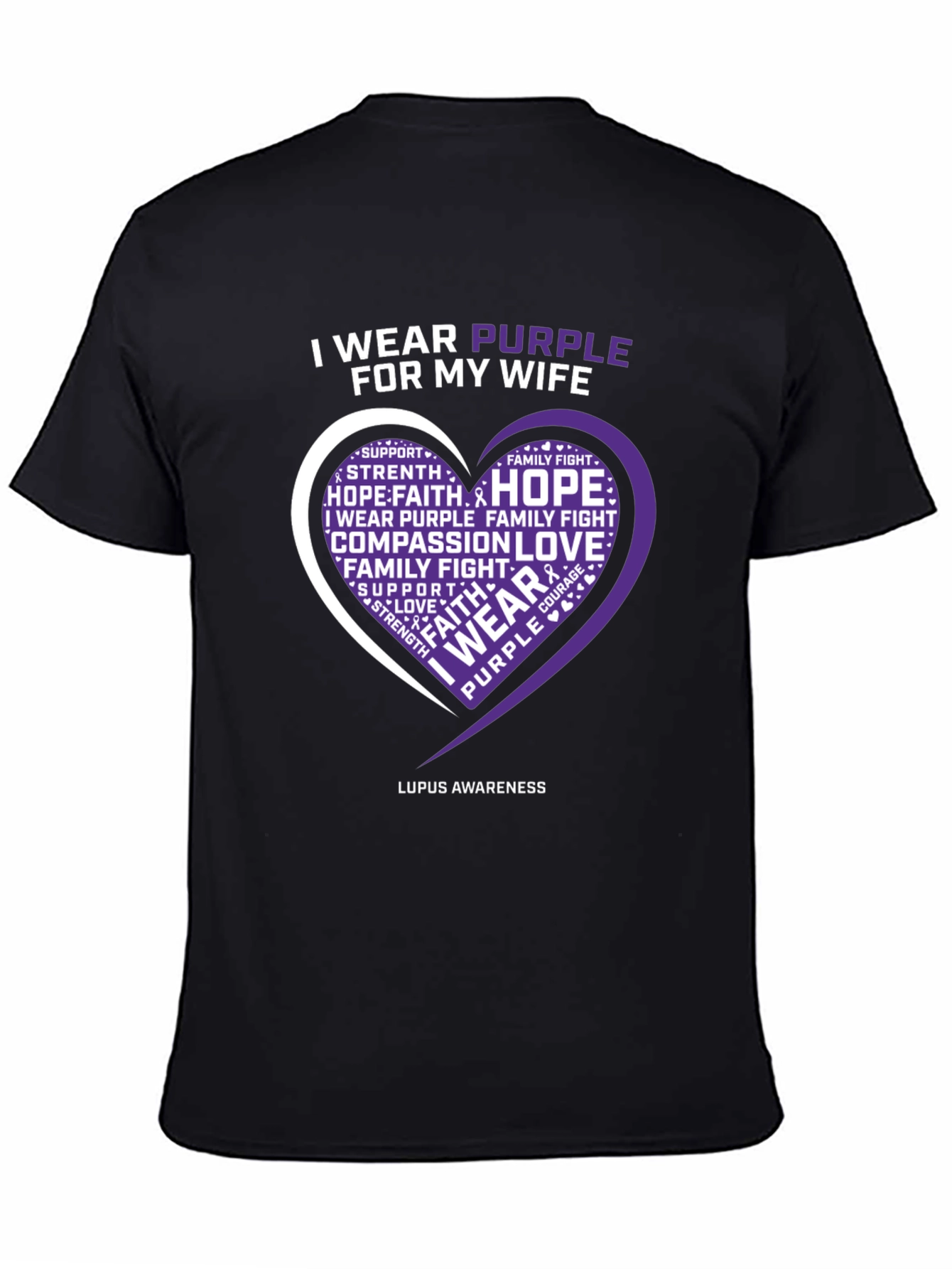 Purple Lupus Awareness T-Shirt