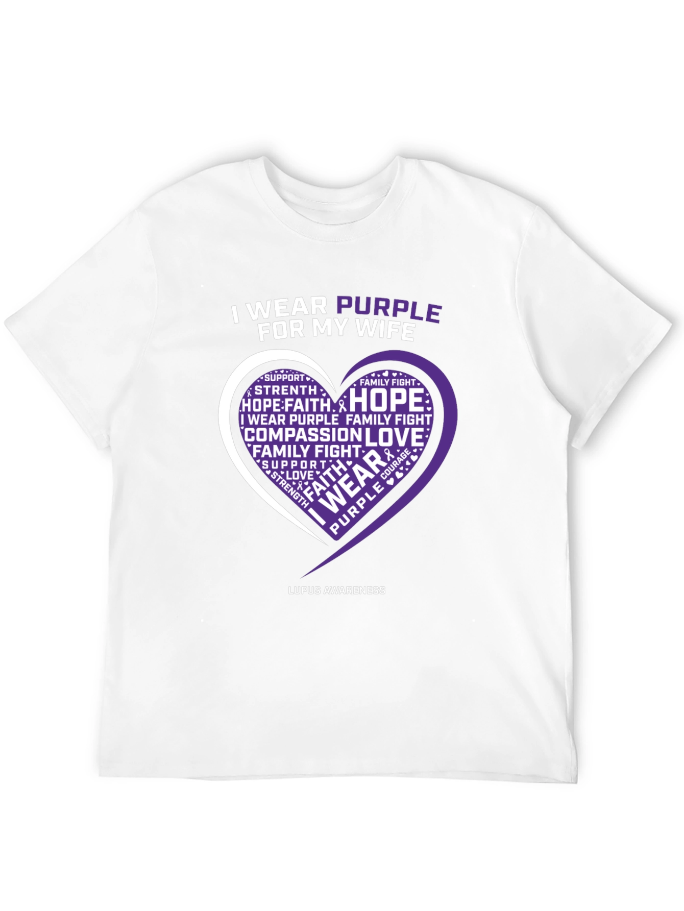 Purple Lupus Awareness T-Shirt
