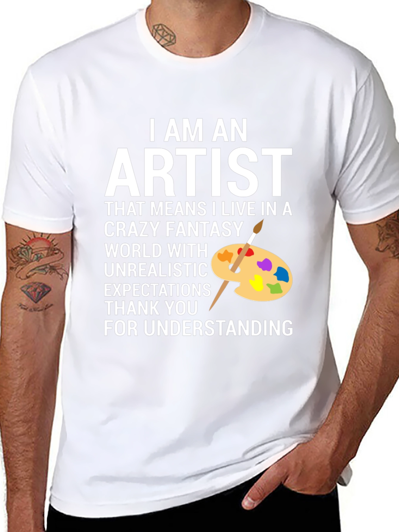 I Am An Artist Graphic T-Shirt