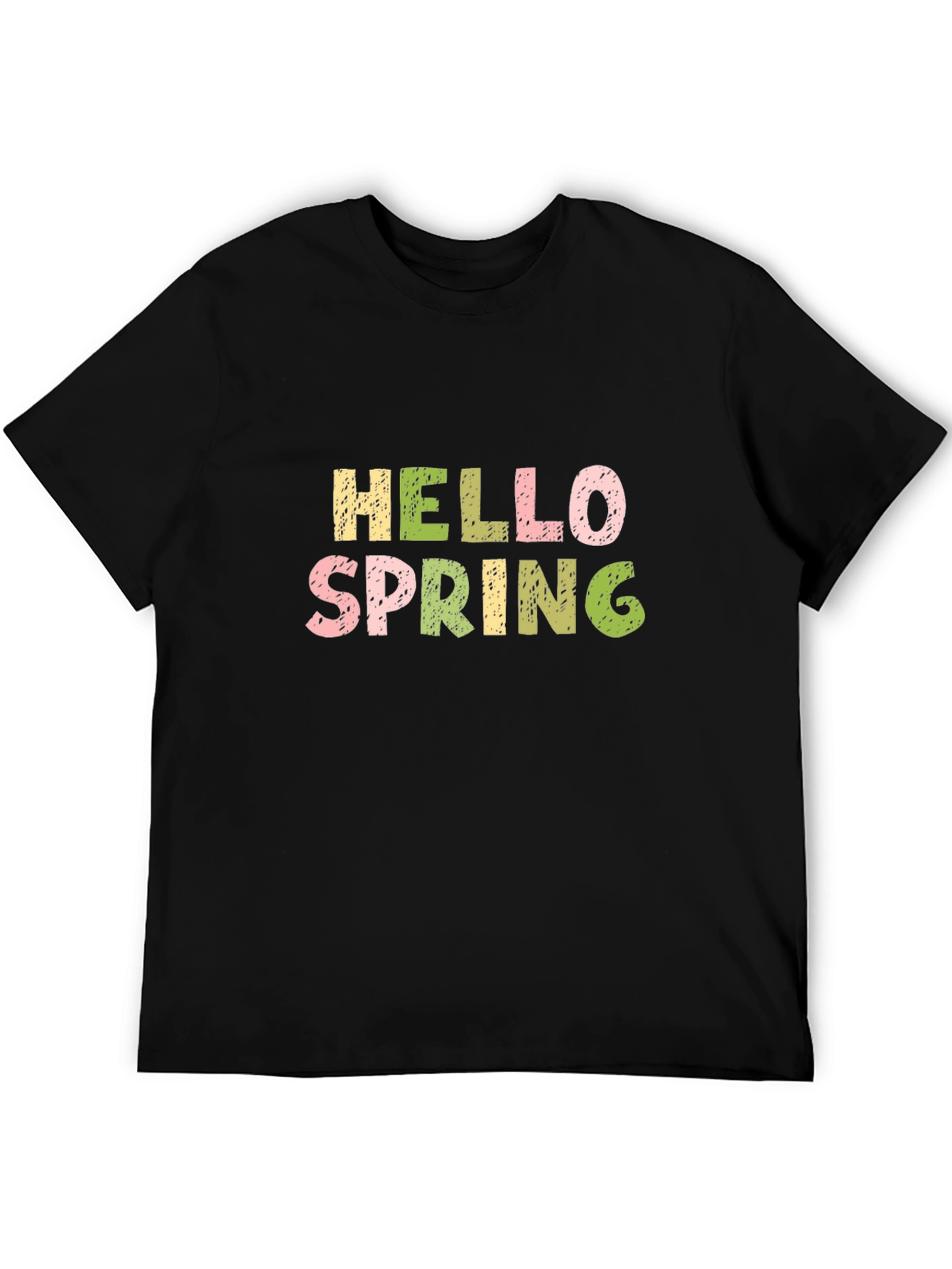 Hello Spring T-Shirt - Short Sleeve Graphic Tee