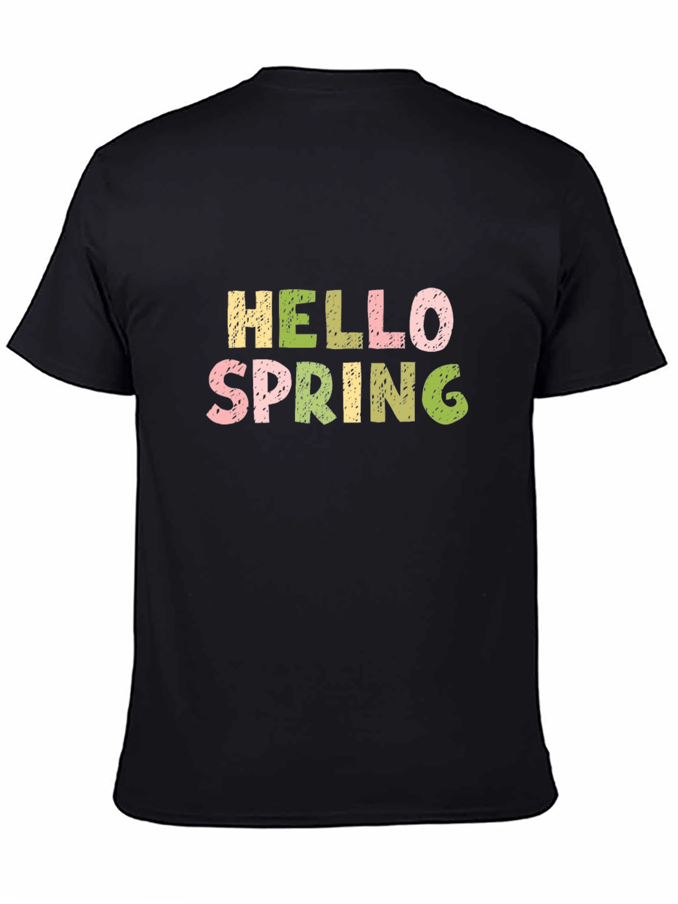 Hello Spring T-Shirt - Short Sleeve Graphic Tee