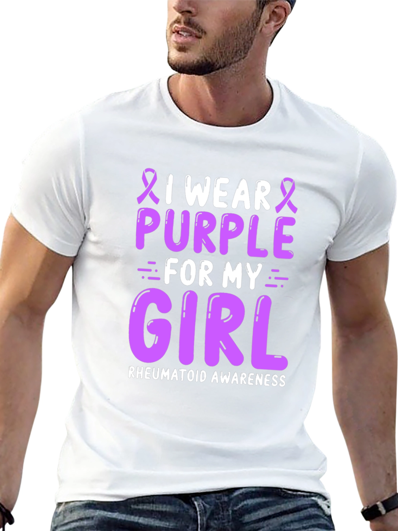 Purple Rheumatoid Awareness T-Shirt