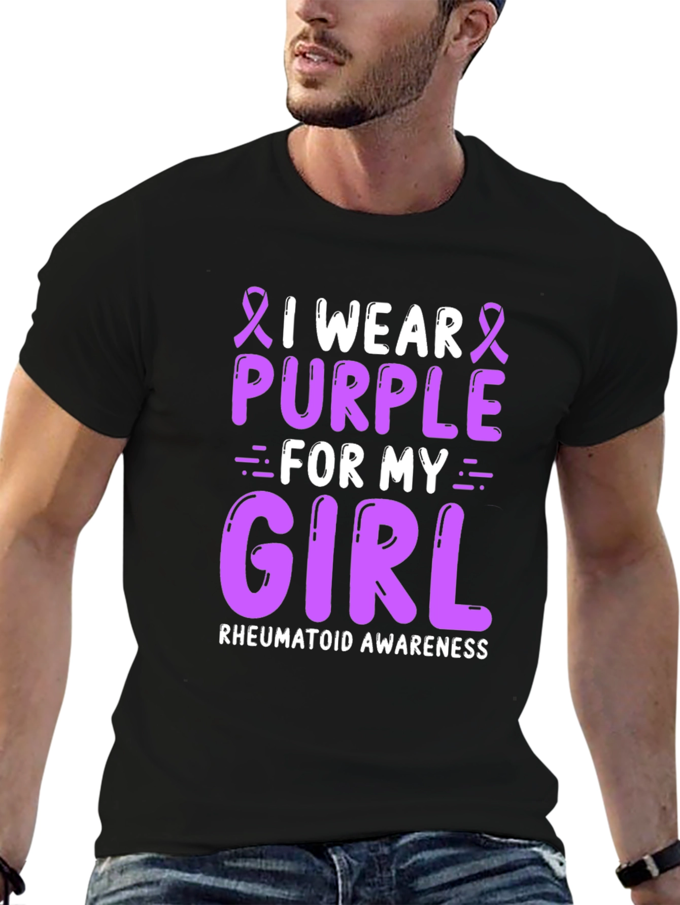 Purple Rheumatoid Awareness T-Shirt