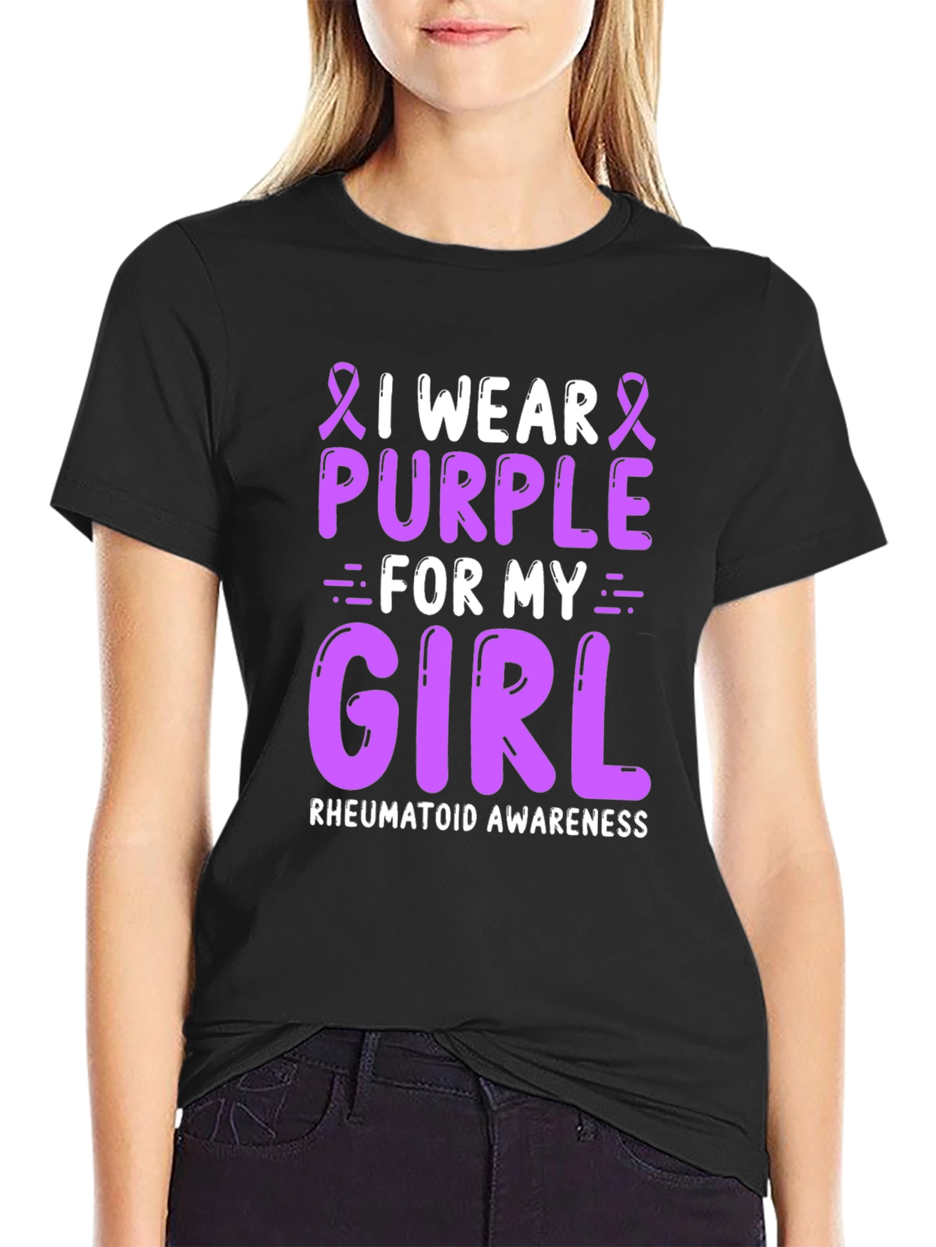 Purple Rheumatoid Awareness T-Shirt