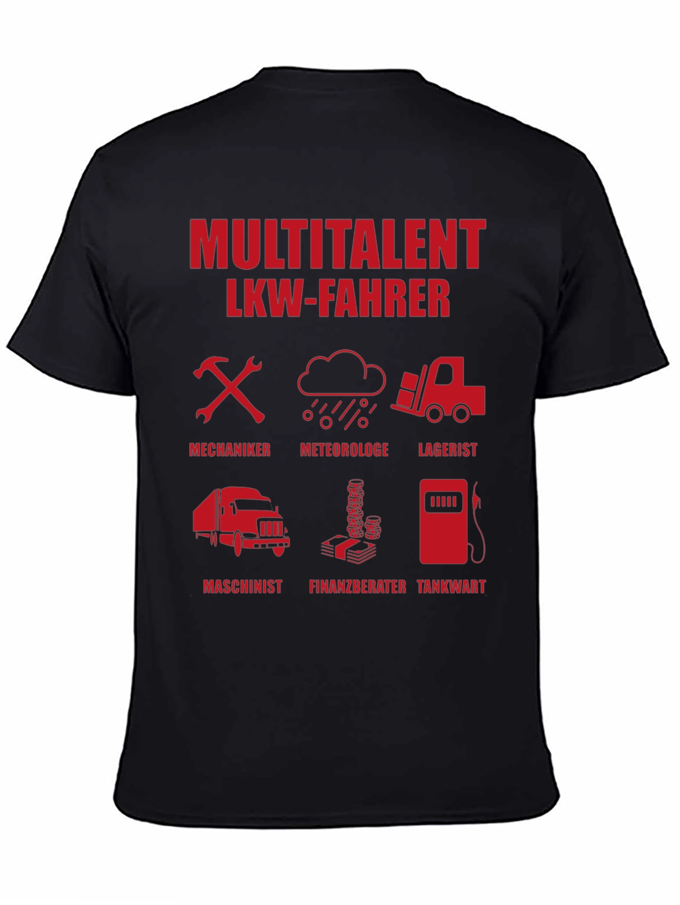 Multitalent LKW-Fahrer Graphic Tee