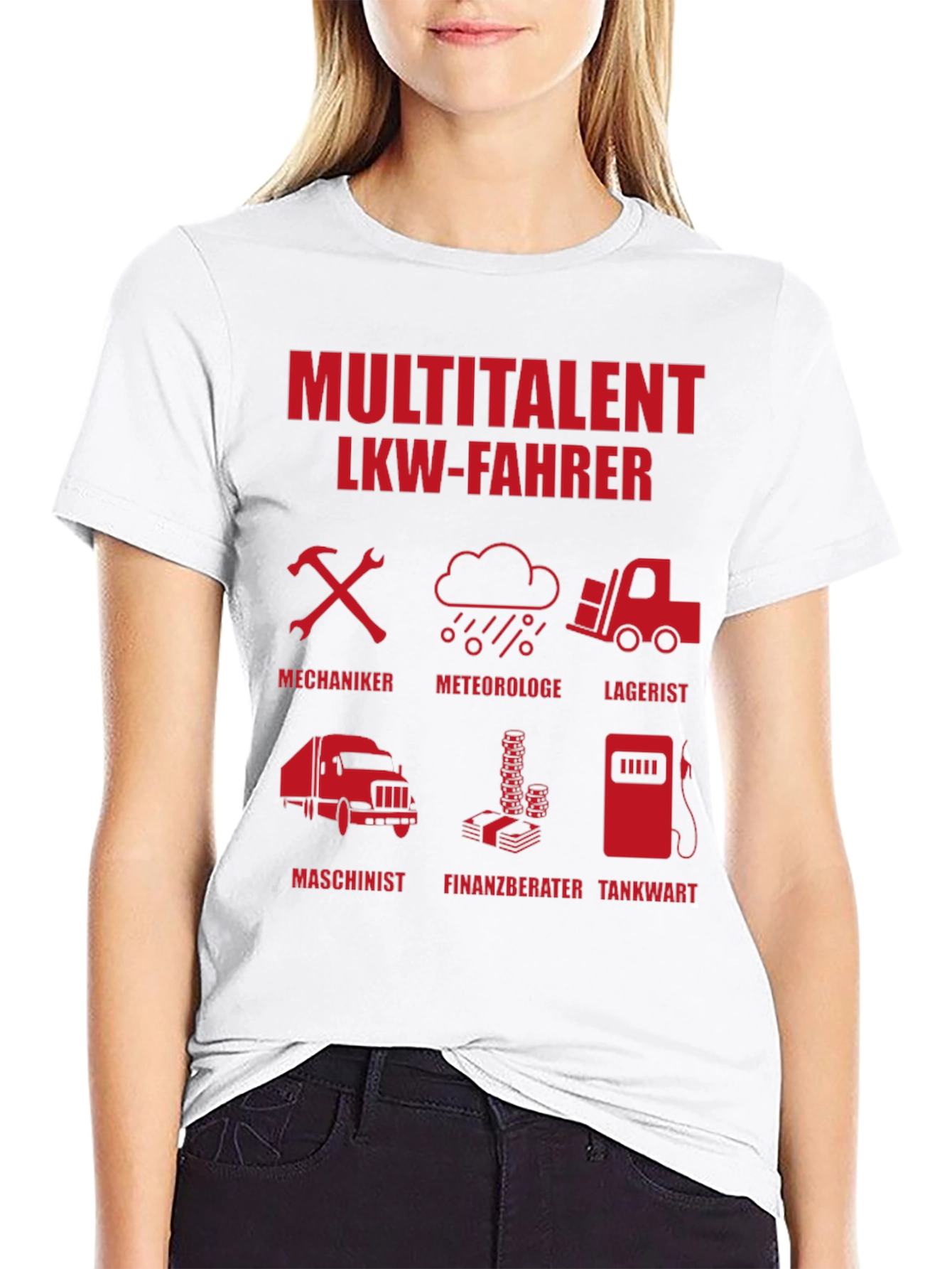 Multitalent LKW-Fahrer Graphic Tee