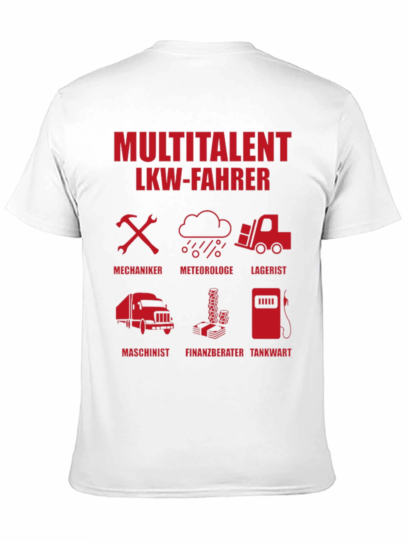 Multitalent LKW-Fahrer Graphic Tee