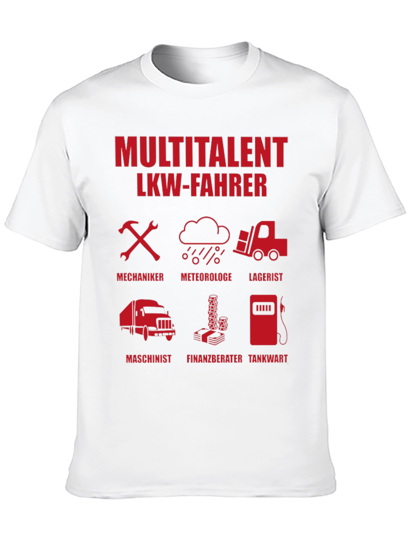 Multitalent LKW-Fahrer Graphic Tee