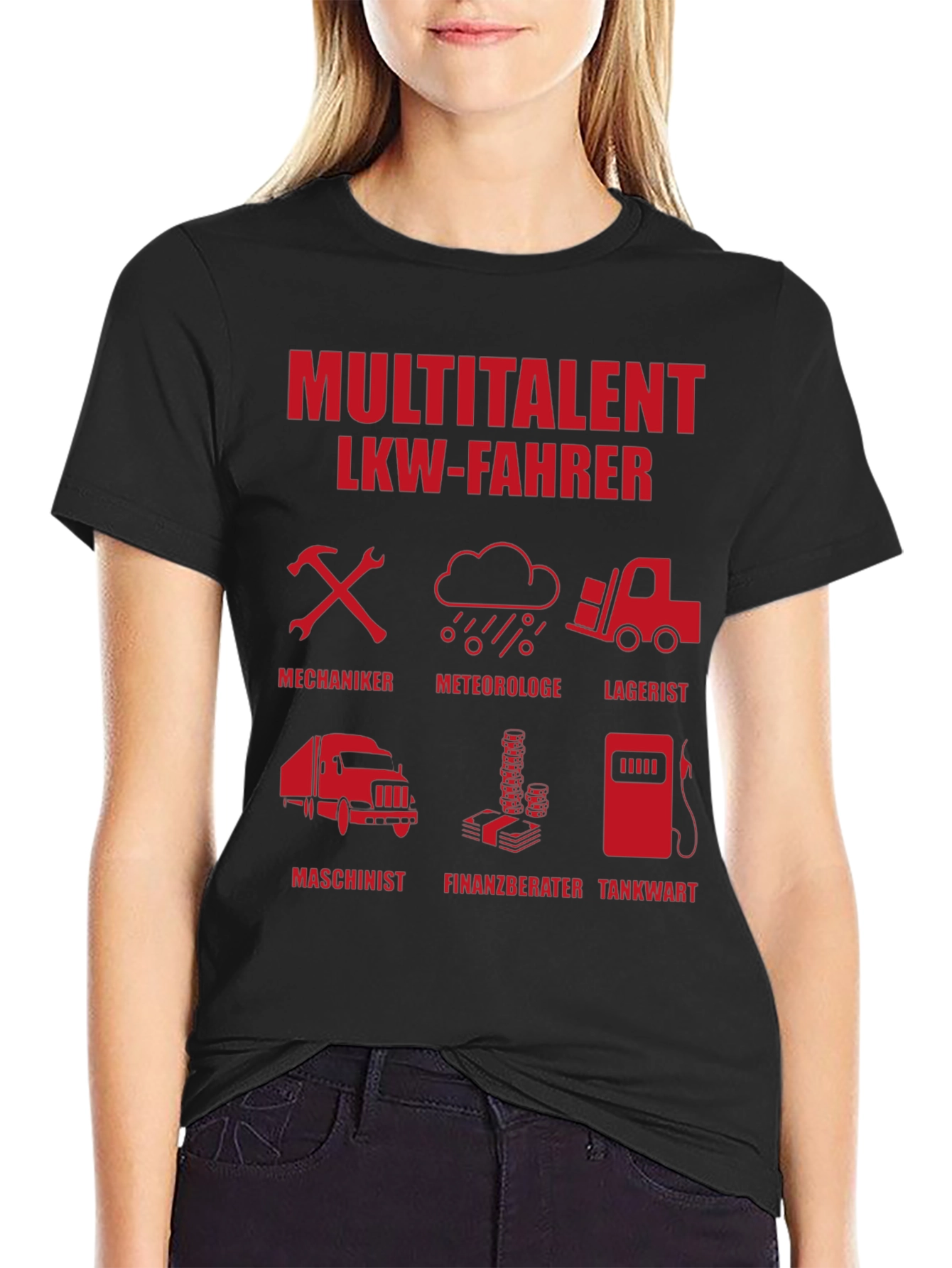 Multitalent LKW-Fahrer Graphic Tee