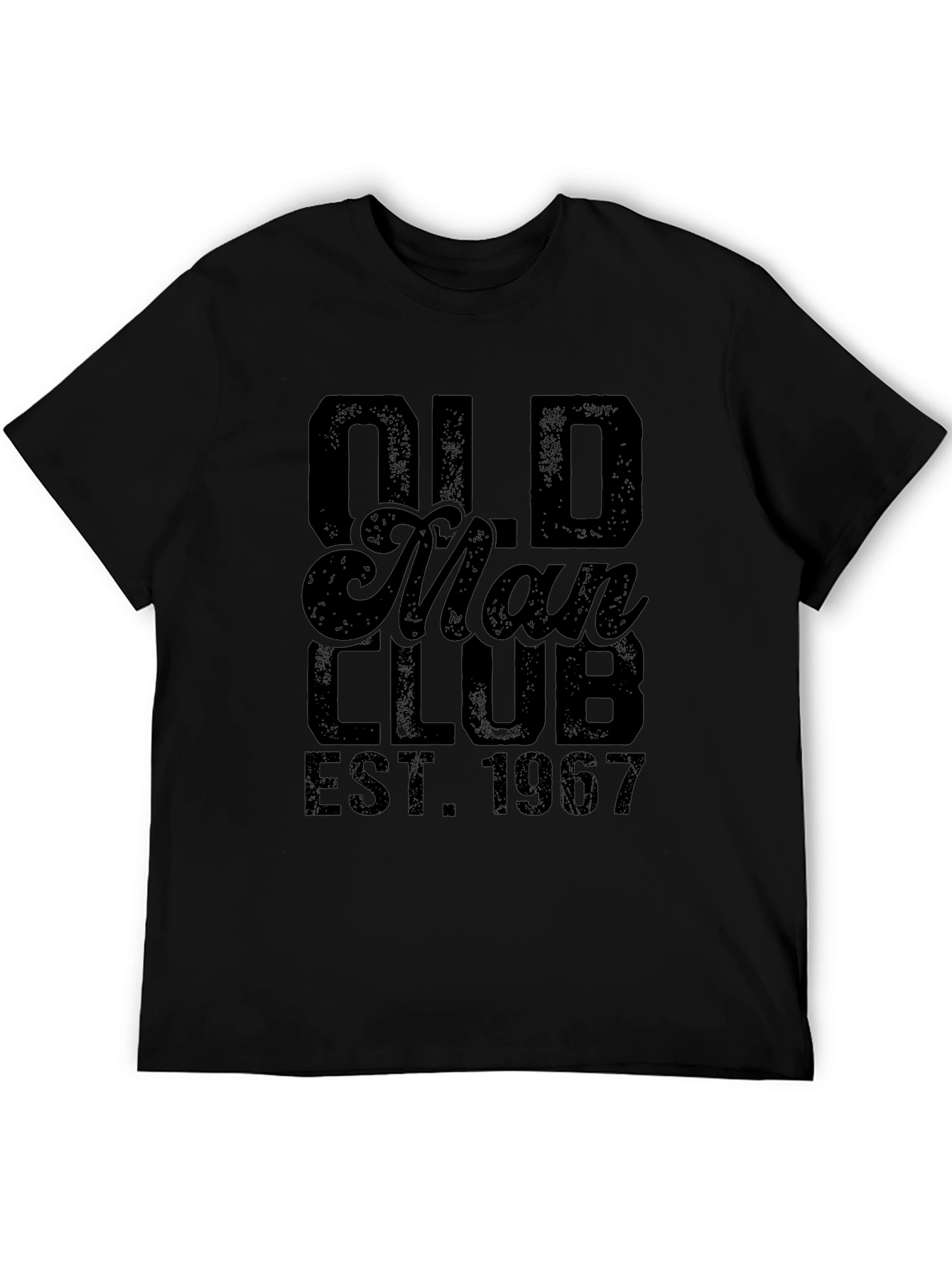 Old Man Club 1967 Black T-Shirt