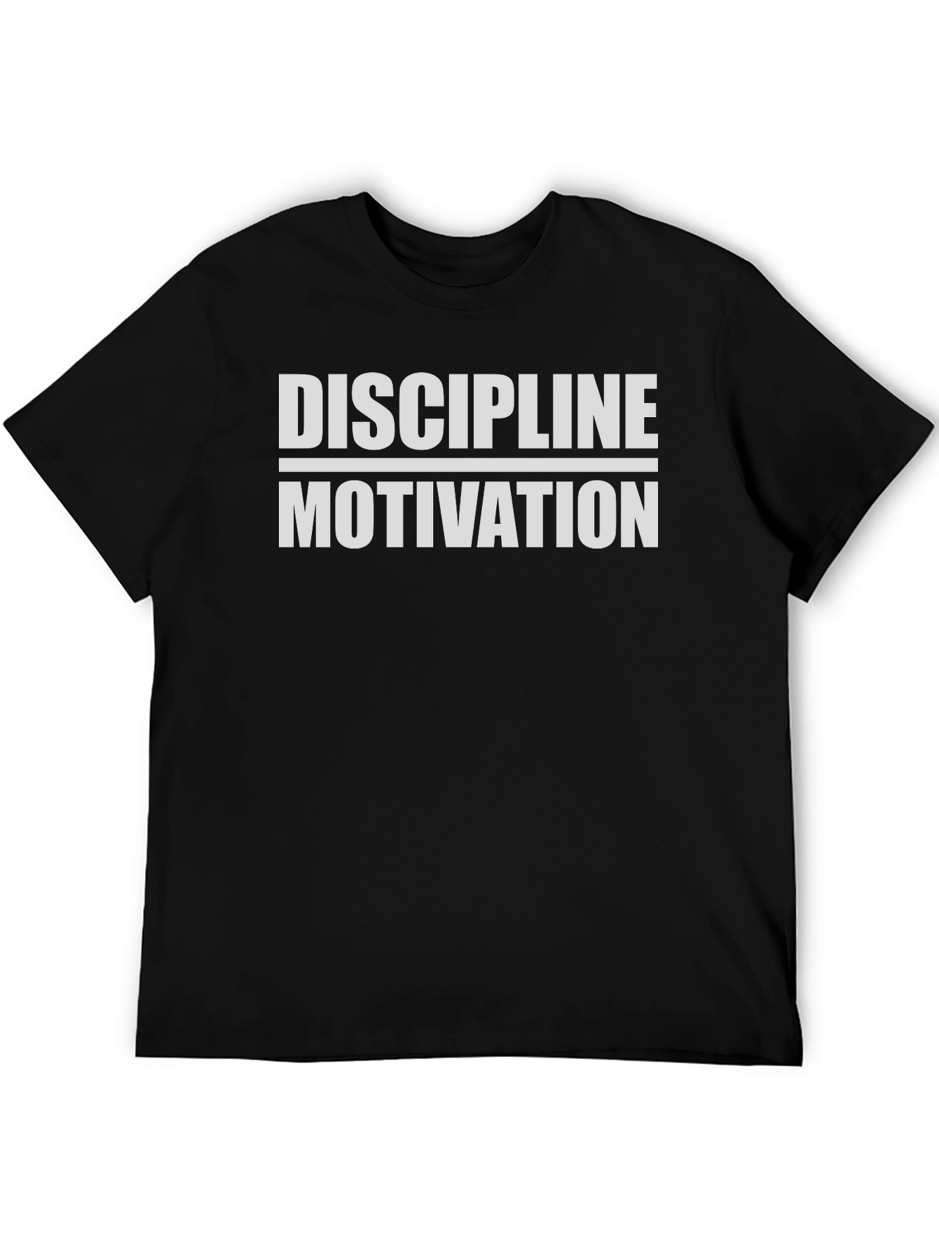 Discipline Motivation Graphic T-Shirt