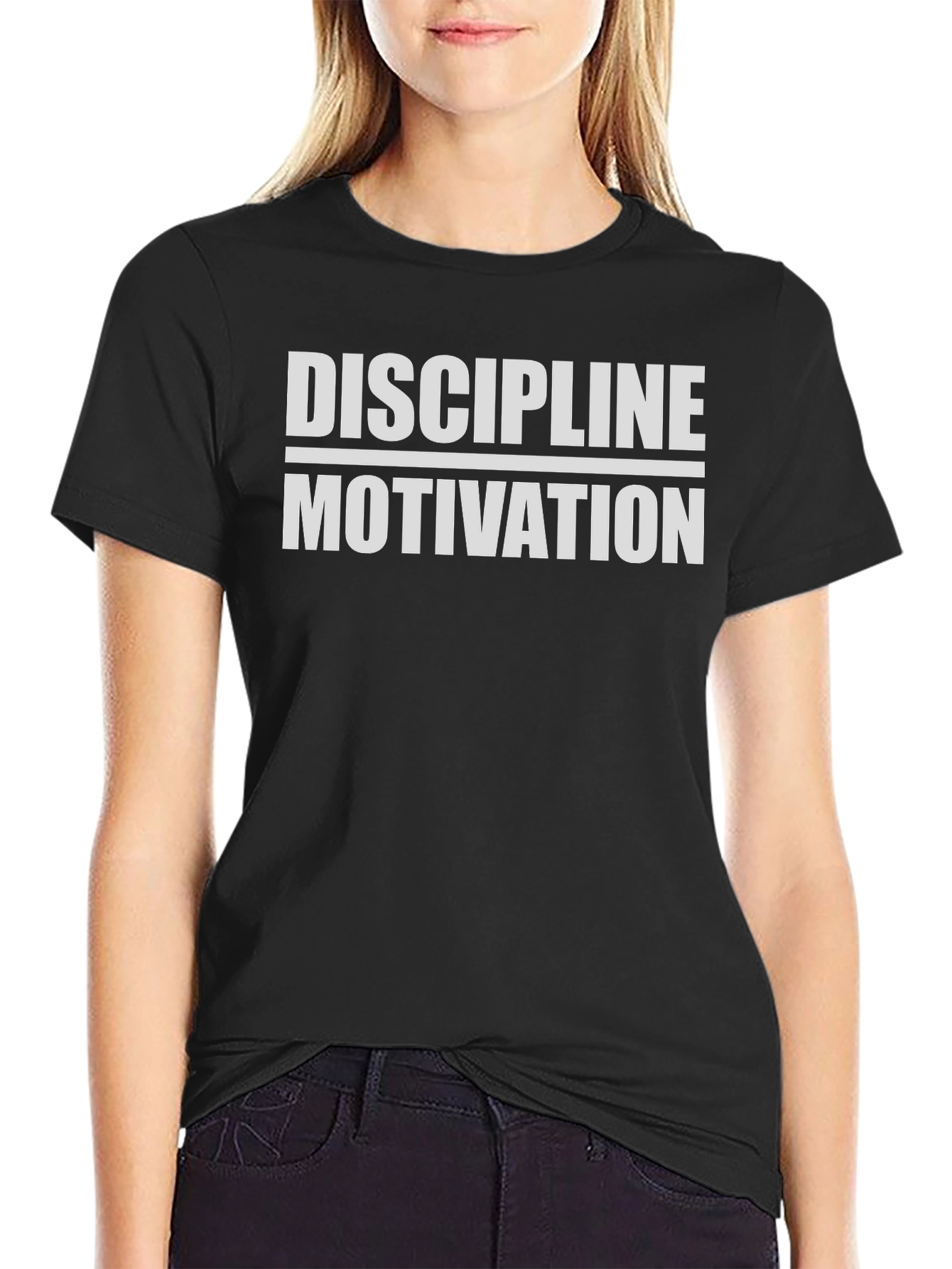 Discipline Motivation Graphic T-Shirt