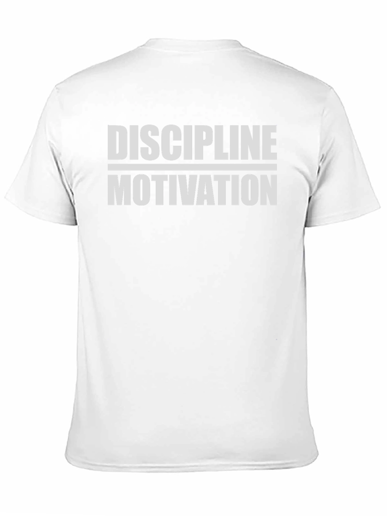 Discipline Motivation Graphic T-Shirt