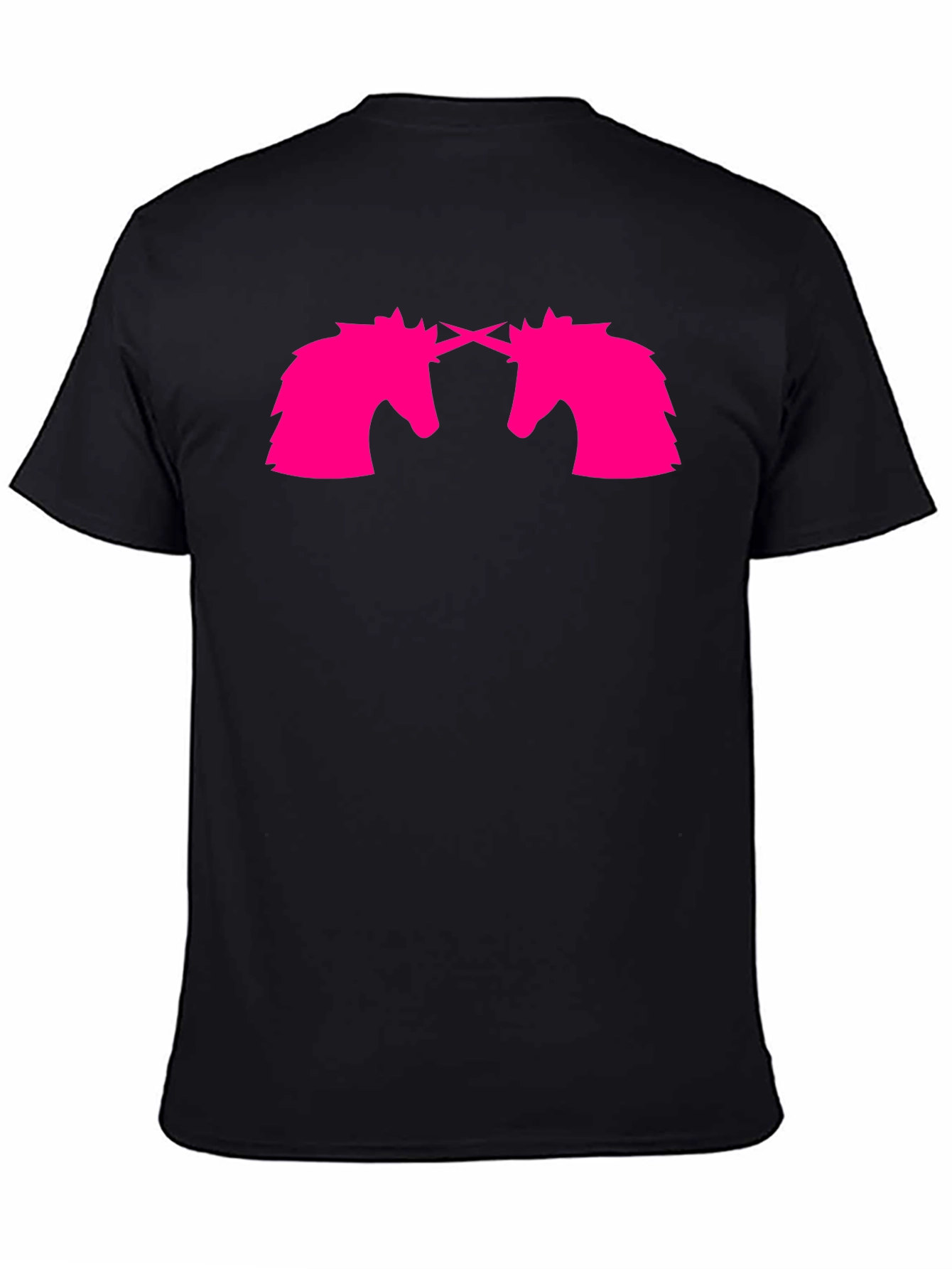 Unicorn Love Graphic Tee - Black
