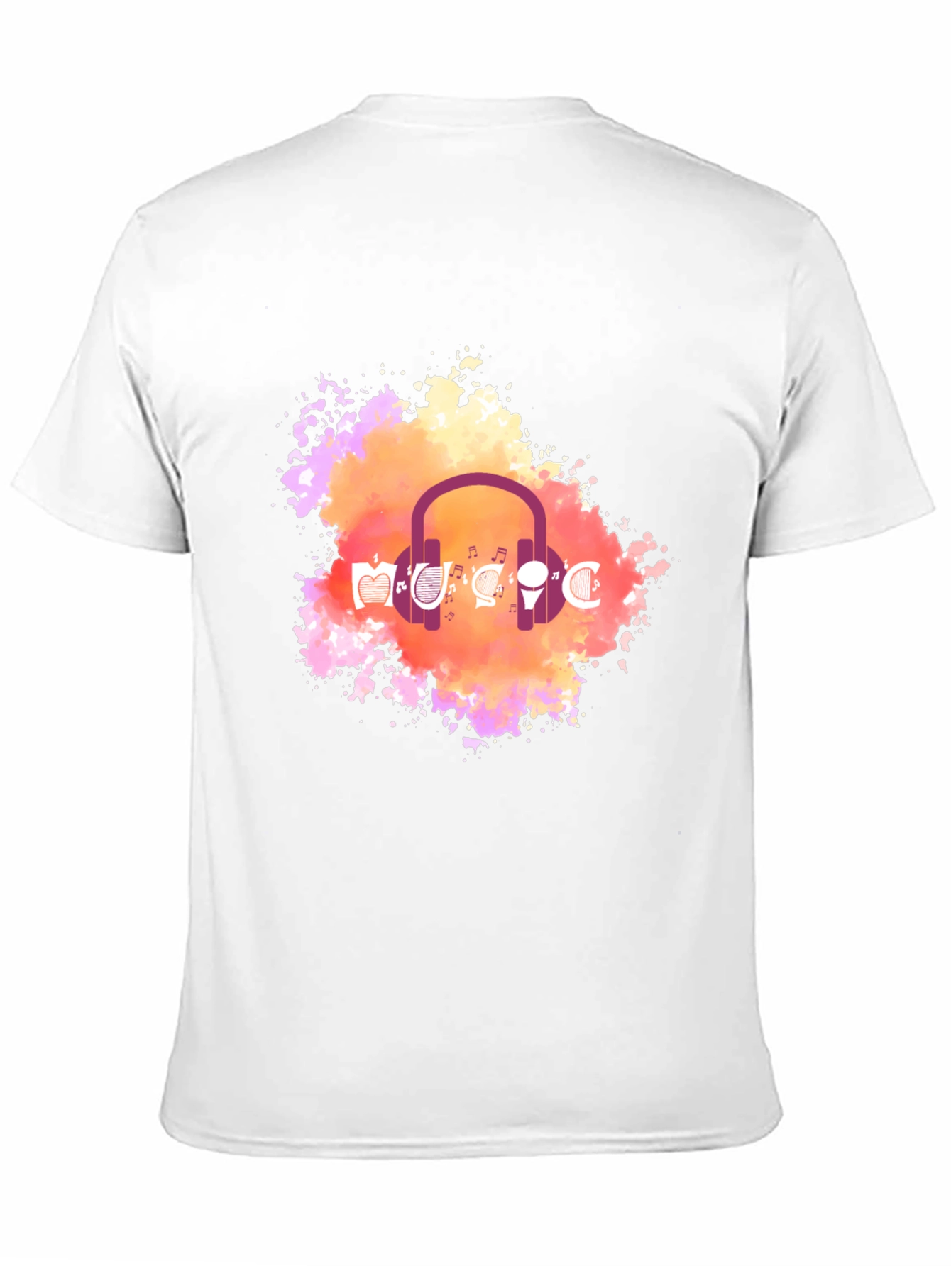 Music Headphone Graphic Tee