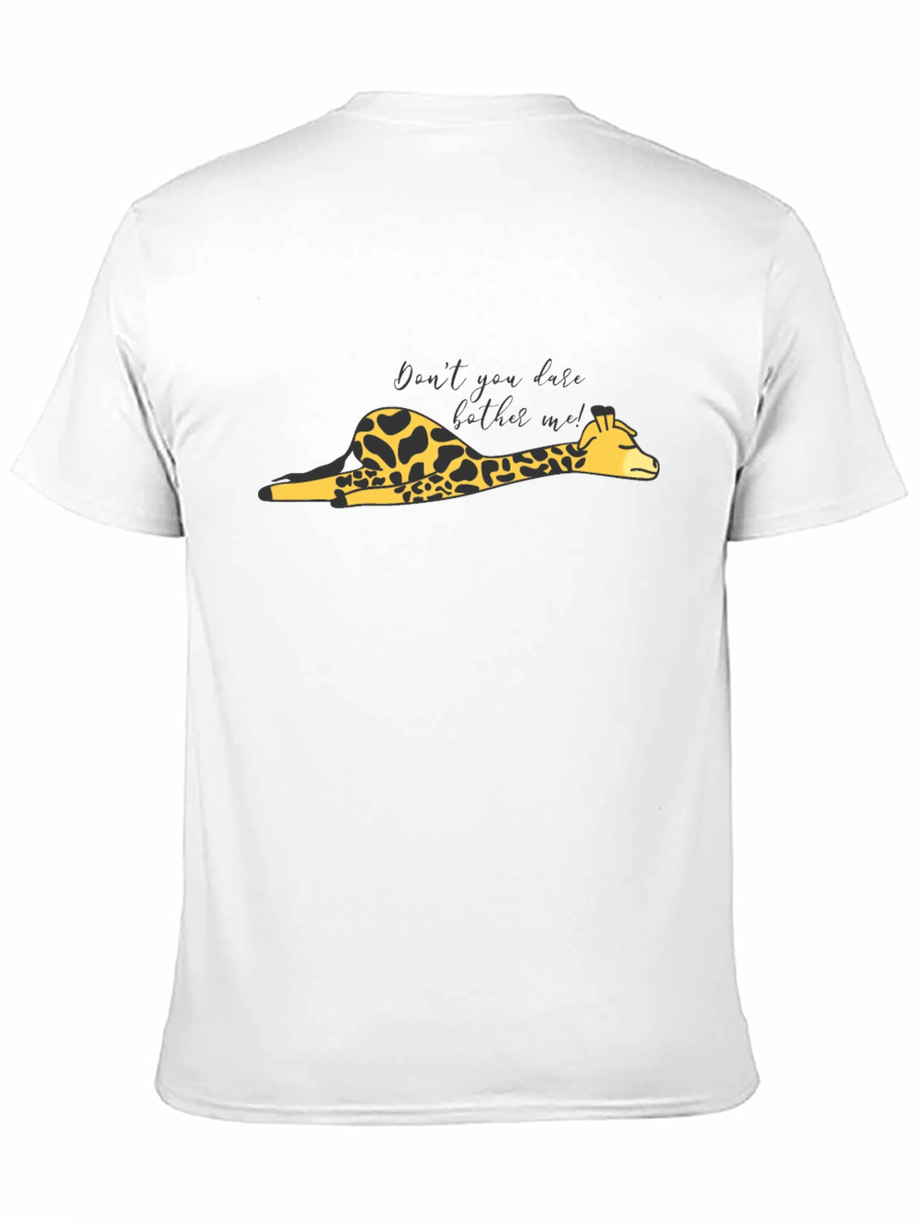Lazy Giraffe Graphic Tee - Dont Bother Me!