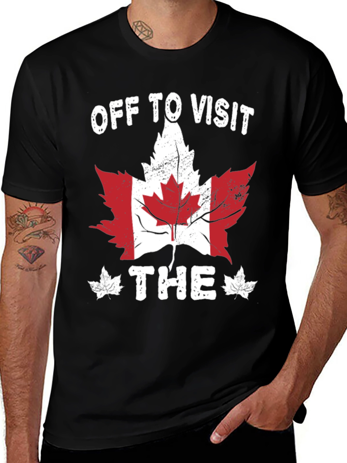 Canada Maple Leaf T-Shirt - Visit Canada!