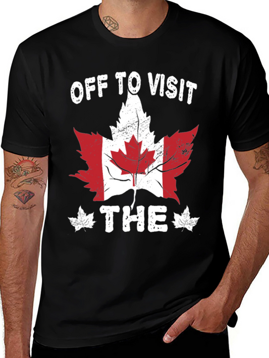 Canada Maple Leaf T-Shirt - Visit Canada!