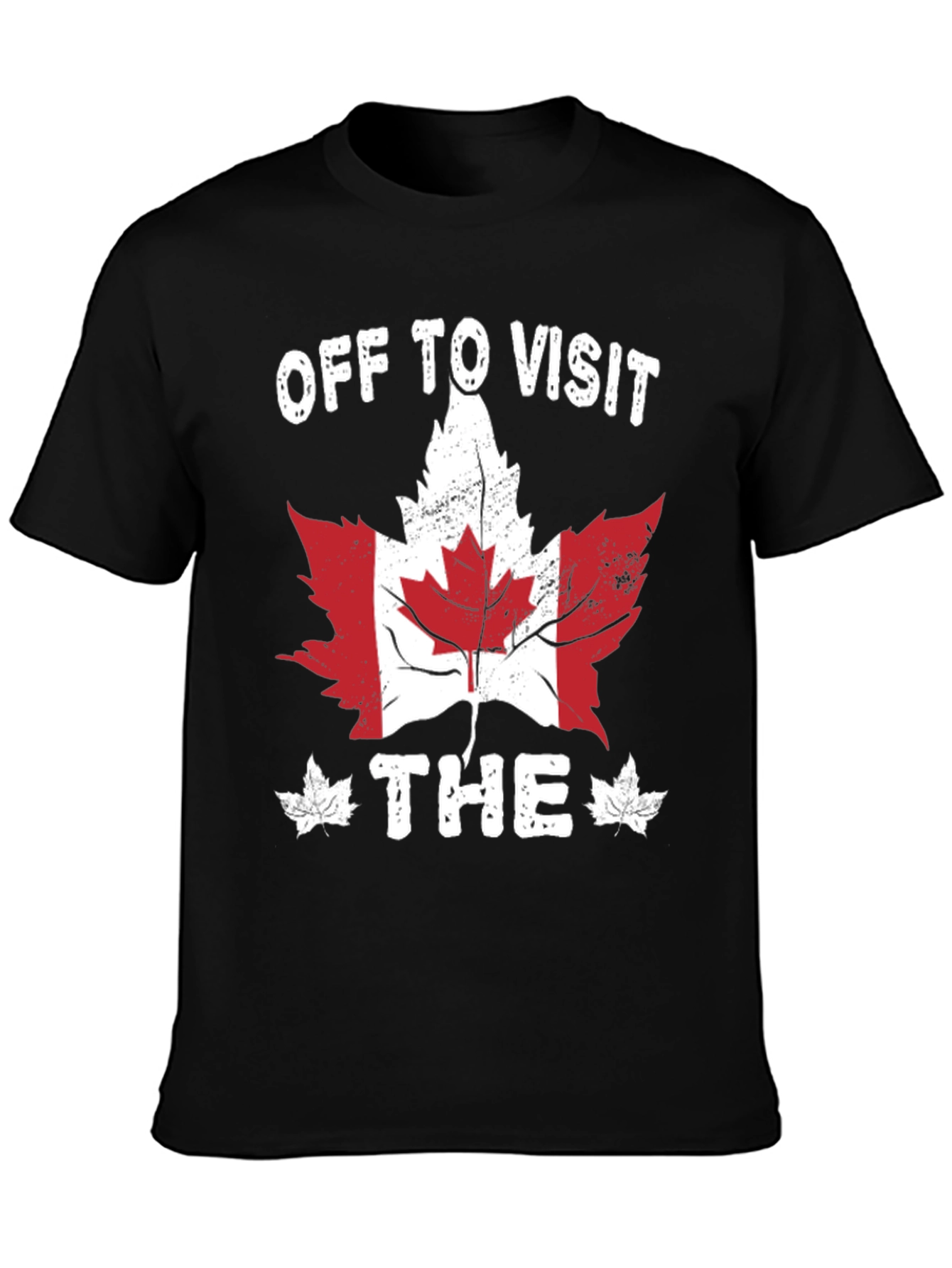 Canada Maple Leaf T-Shirt - Visit Canada!