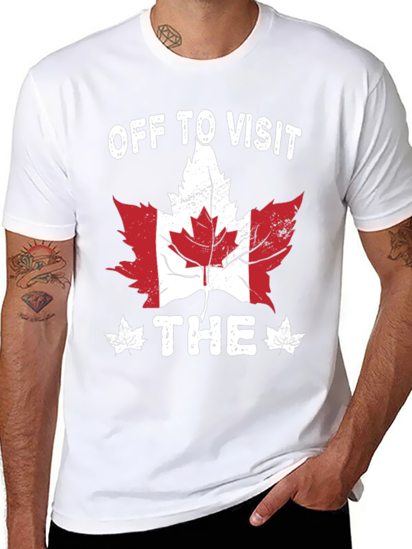 Canada Maple Leaf T-Shirt - Visit Canada!