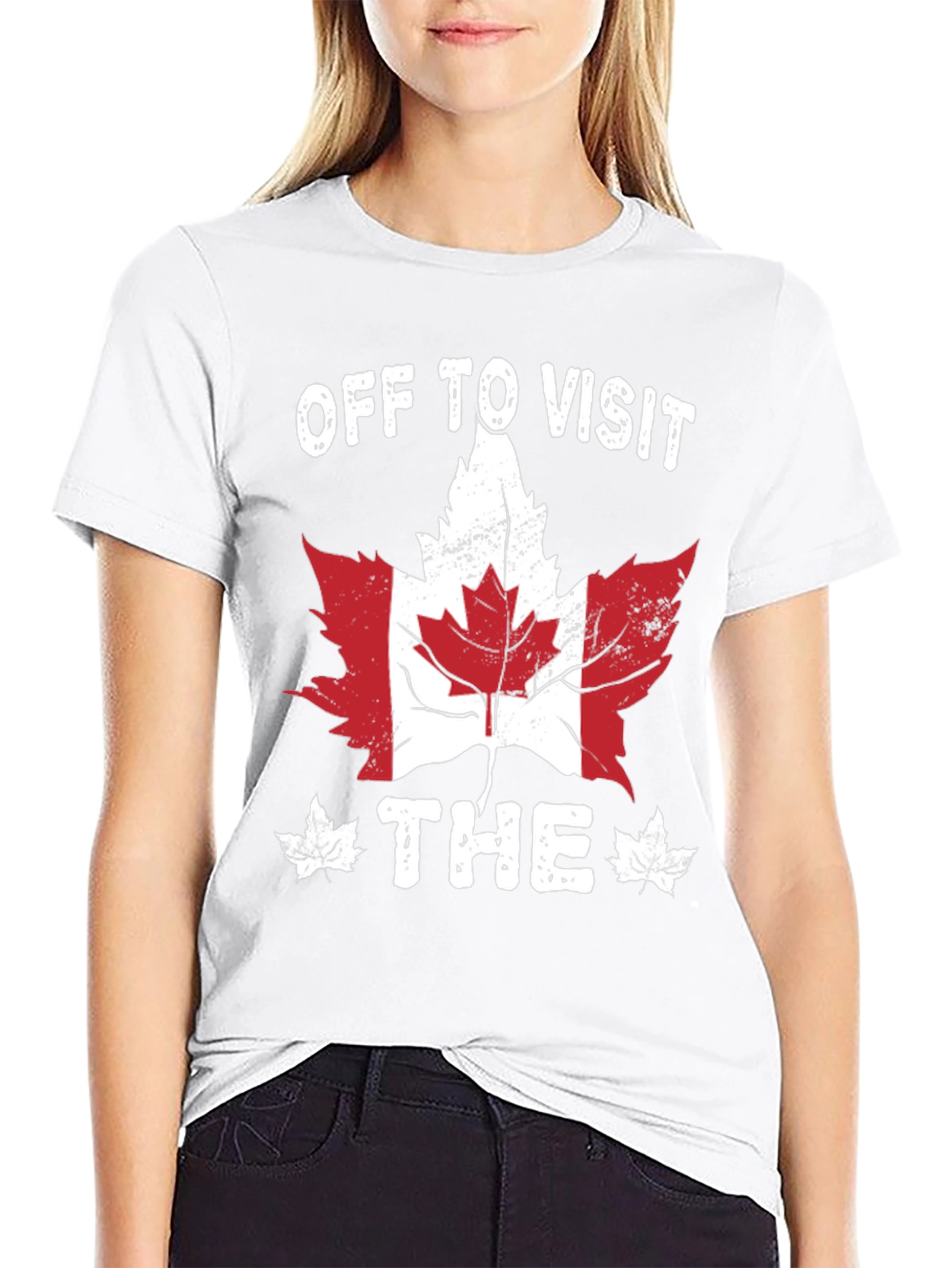 Canada Maple Leaf T-Shirt - Visit Canada!