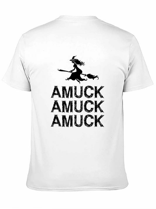 Amuck Witch T-Shirt - Halloween Spooky Graphic Tee