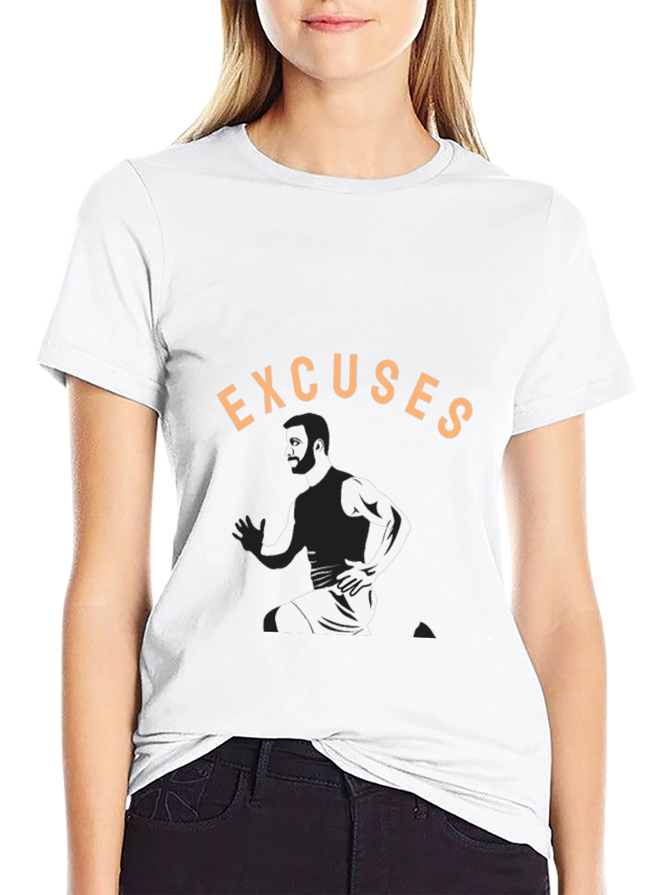 Excuses Graphic Tee - Mens Activewear