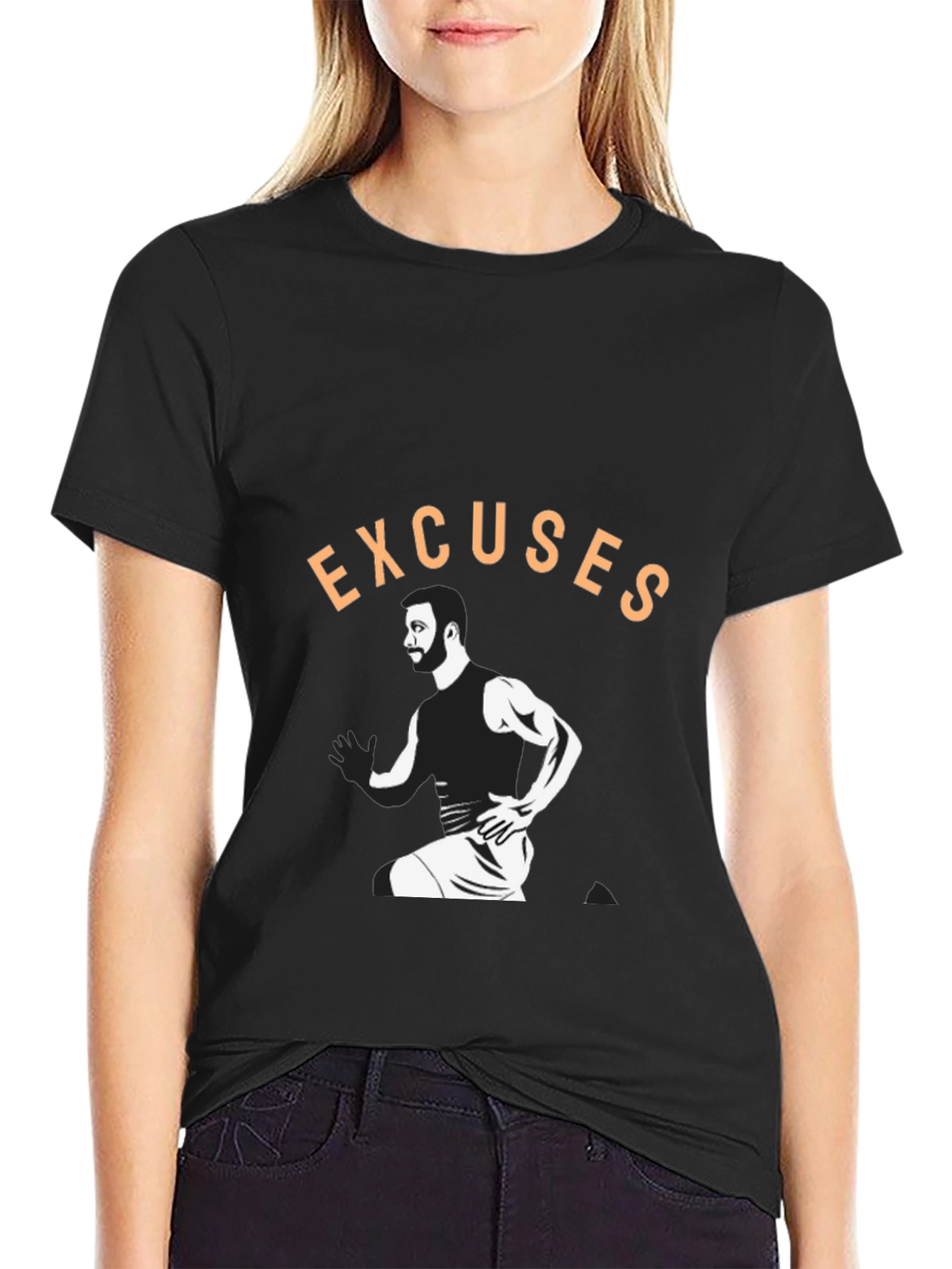 Excuses Graphic Tee - Mens Activewear