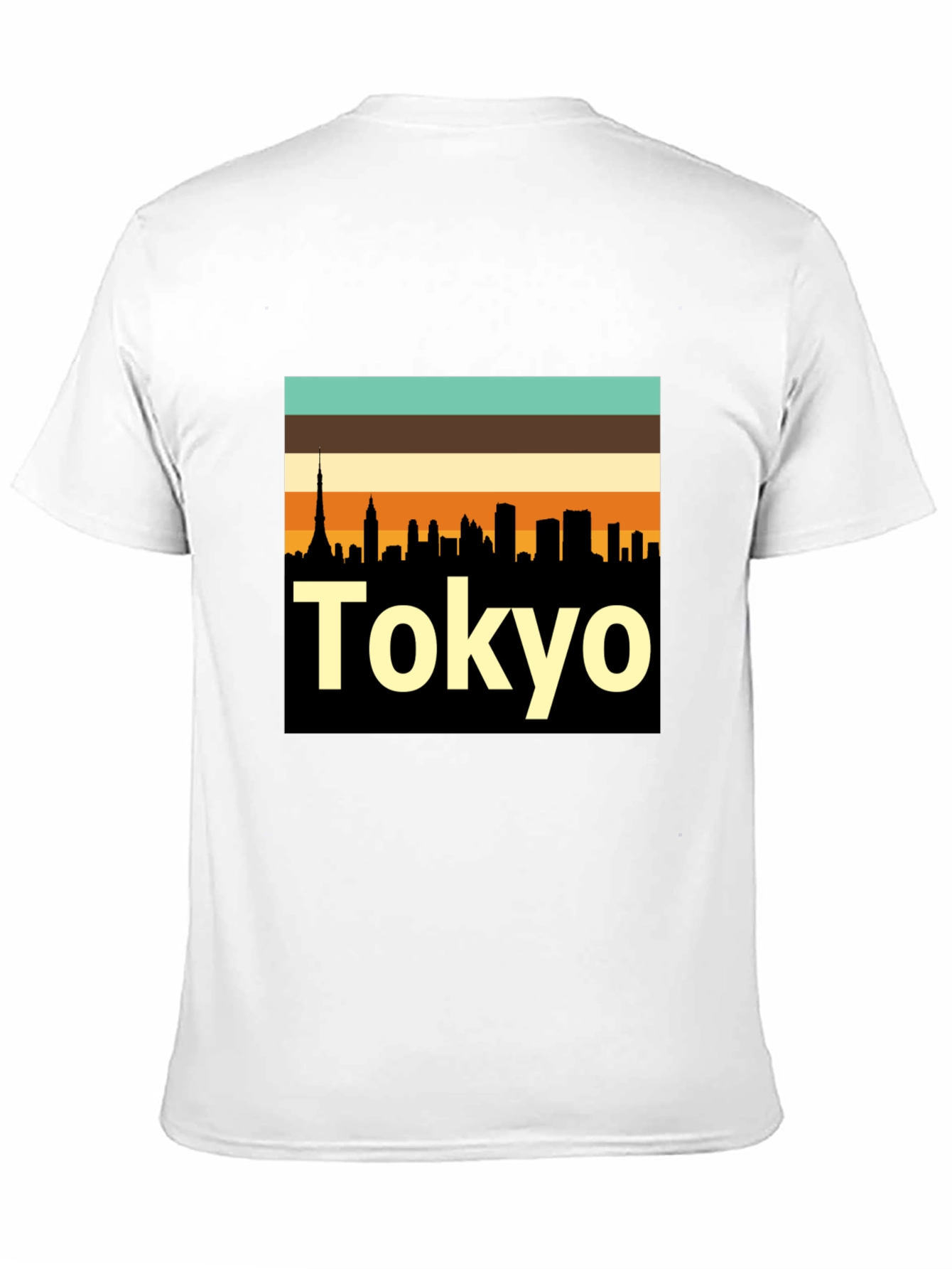 Tokyo Skyline Retro T-Shirt