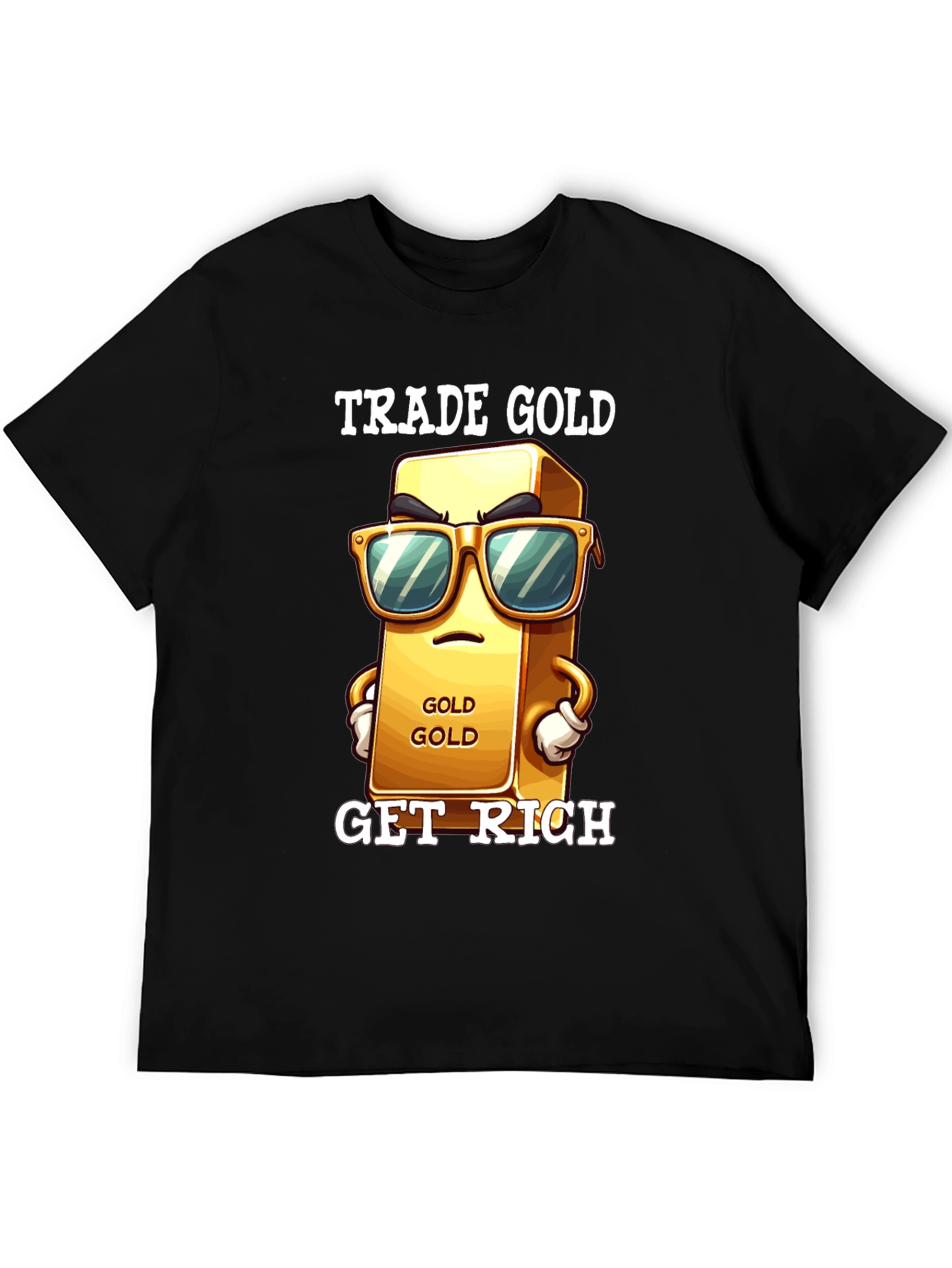Trade Gold Get Rich Graphic Tee